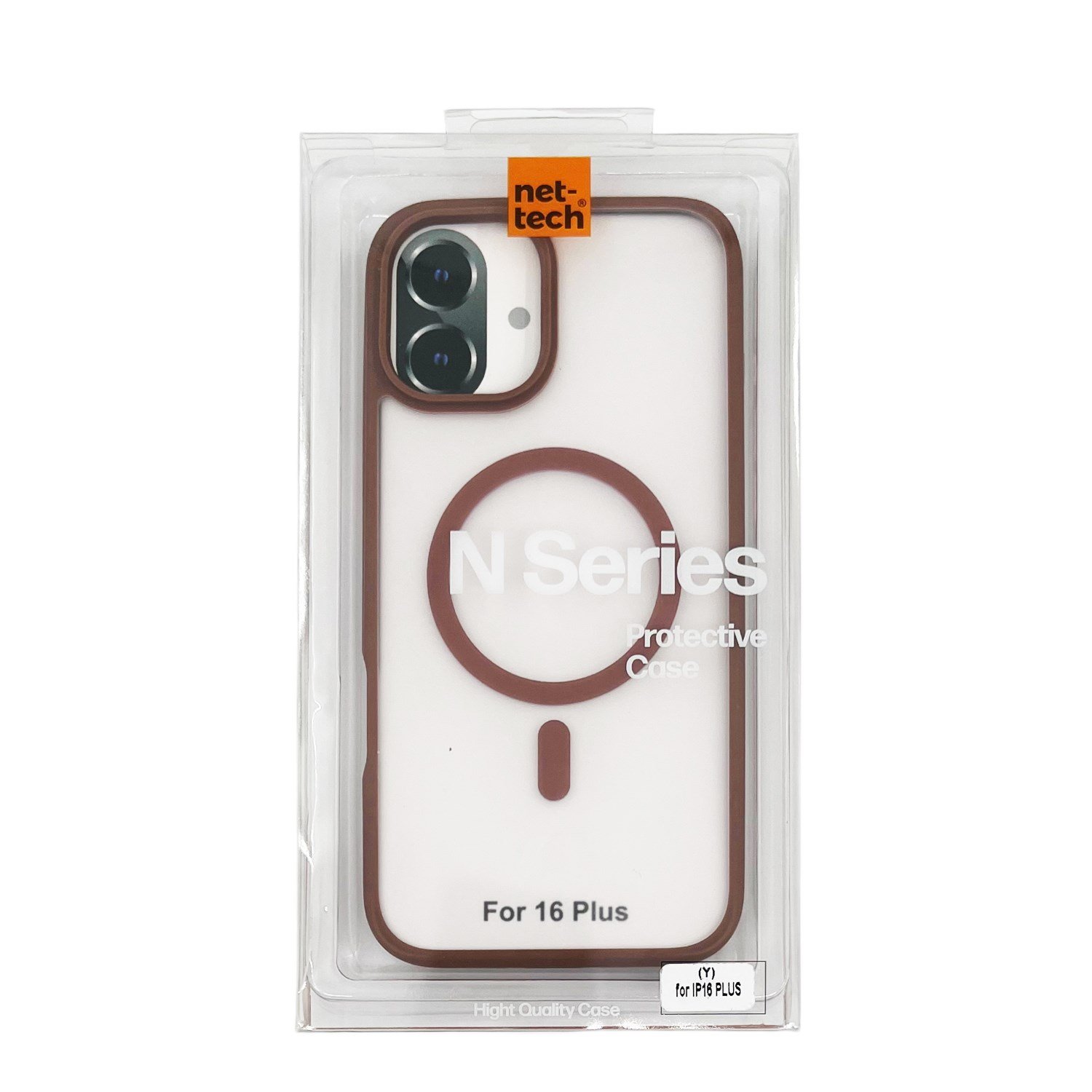 Nettech Apple iPhone 16 Plus Uyumlu NT-N057 Arka Koruma Kılıf NT-111005