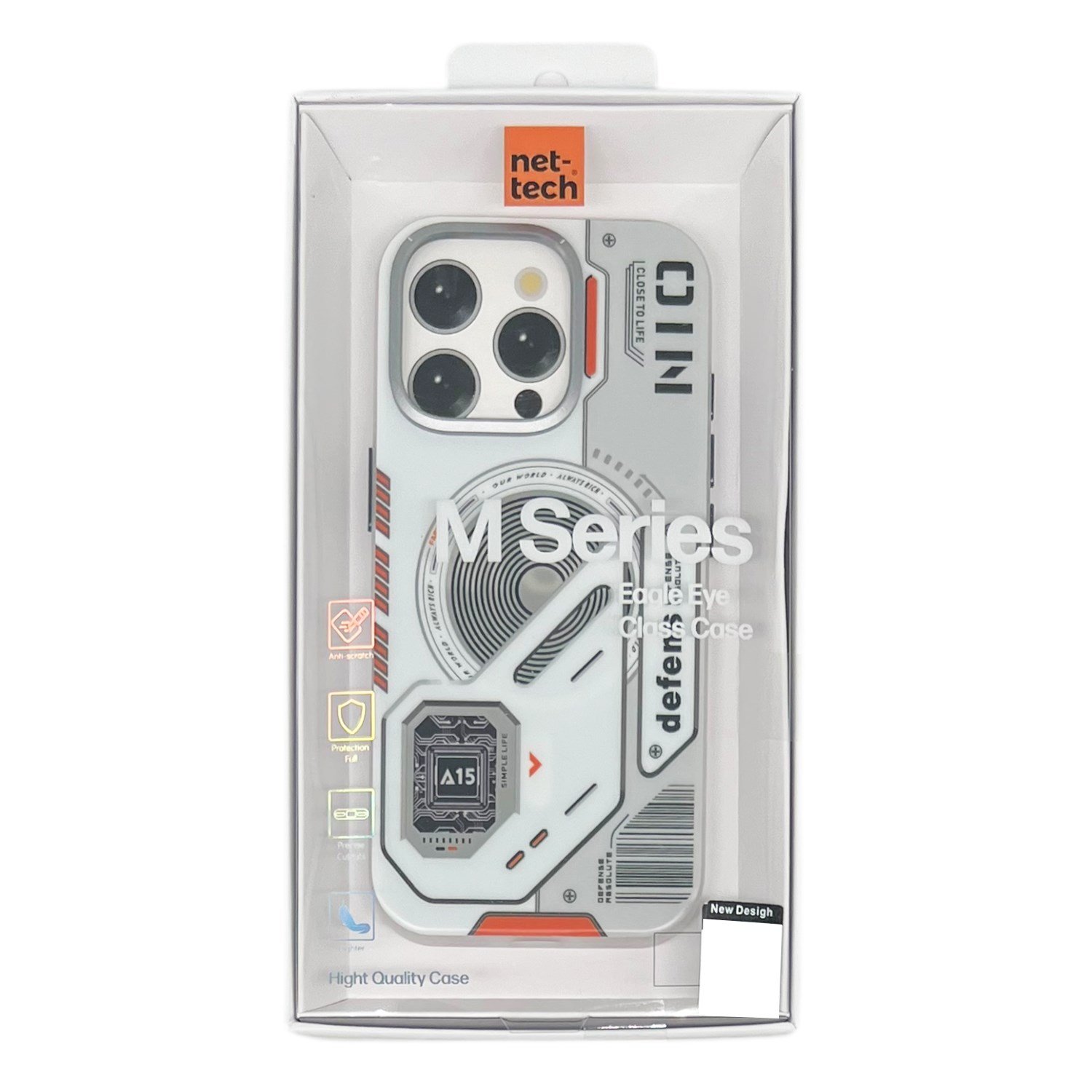 Nettech Apple iPhone 16 Pro Max Uyumlu NT-N043 Arka Koruma Kılıf NT-110956
