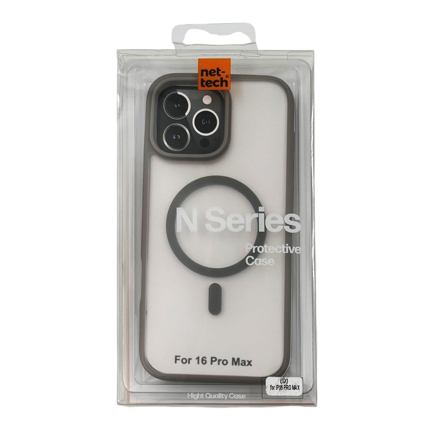 Nettech Apple iPhone 16 Pro Max Uyumlu NT-N060 Arka Koruma Kılıf NT-111222