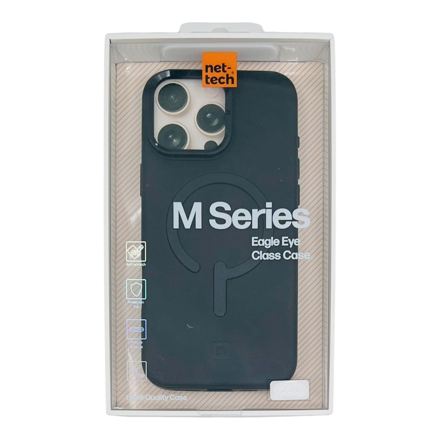Nettech Apple iPhone 16 Pro Max Uyumlu NT-N077 Arka Koruma Kılıf NT-113728