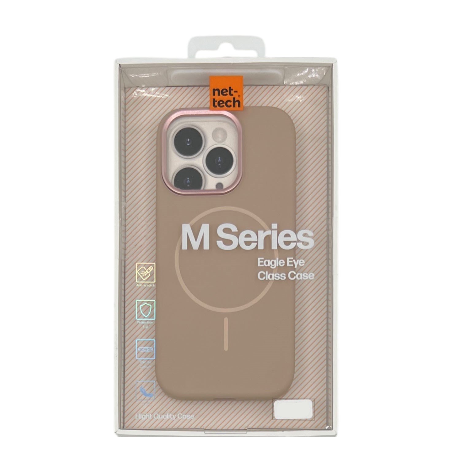 Nettech Apple iPhone 16 Pro Max Uyumlu NT-N073 Arka Koruma Kılıf NT-113655