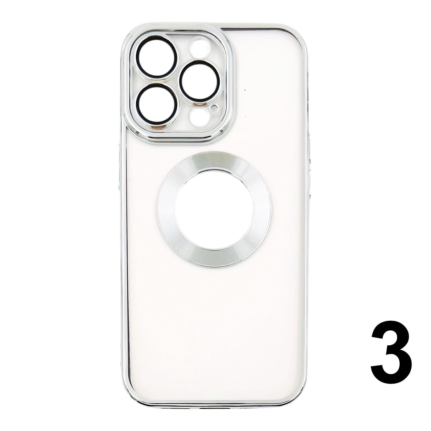 Nettech Apple iPhone 16 Pro Max Uyumlu Round Silikon Seri Arka Koruma Kılıf NT-113455