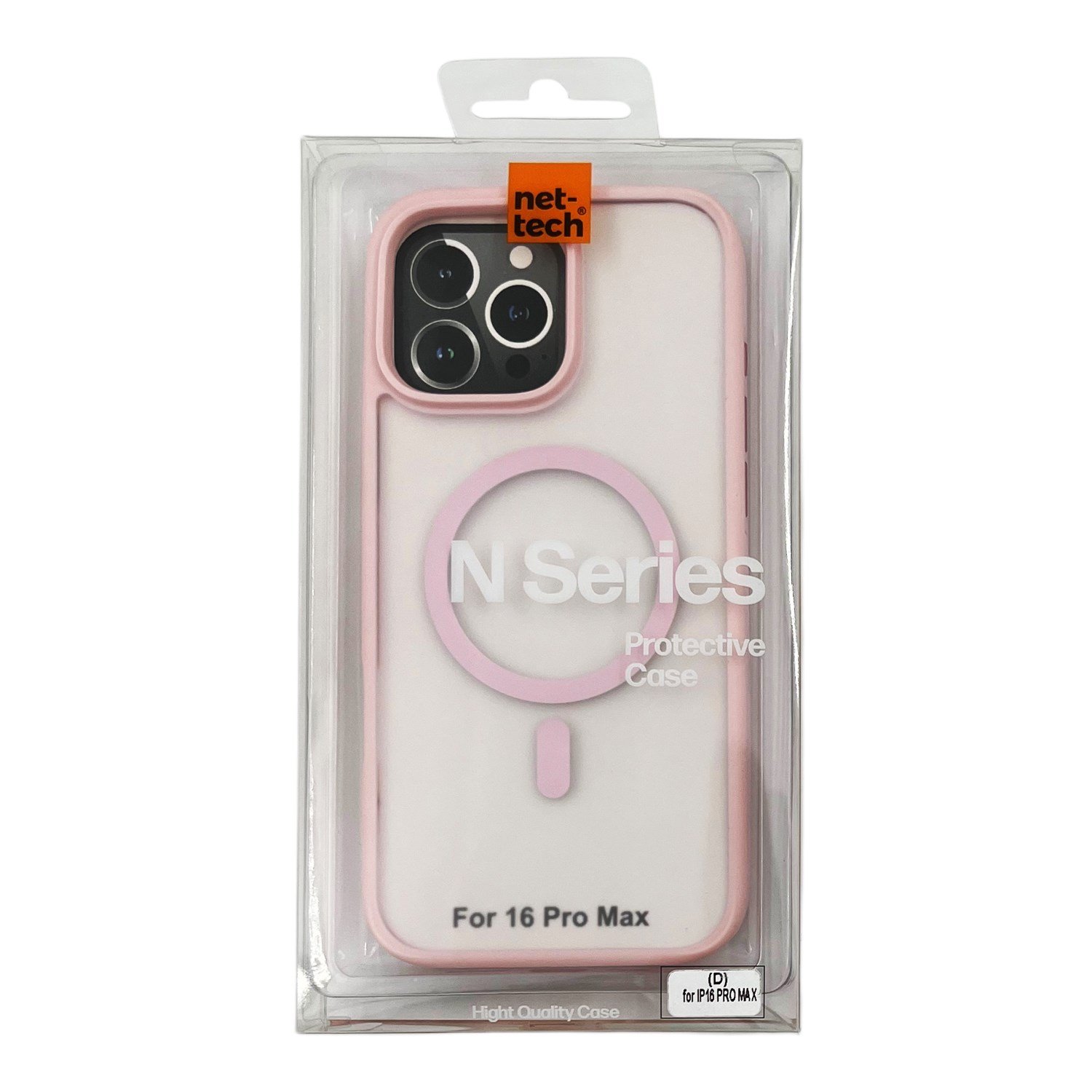 Nettech Apple iPhone 16 Pro Max Uyumlu NT-N057 Arka Koruma Kılıf NT-111010
