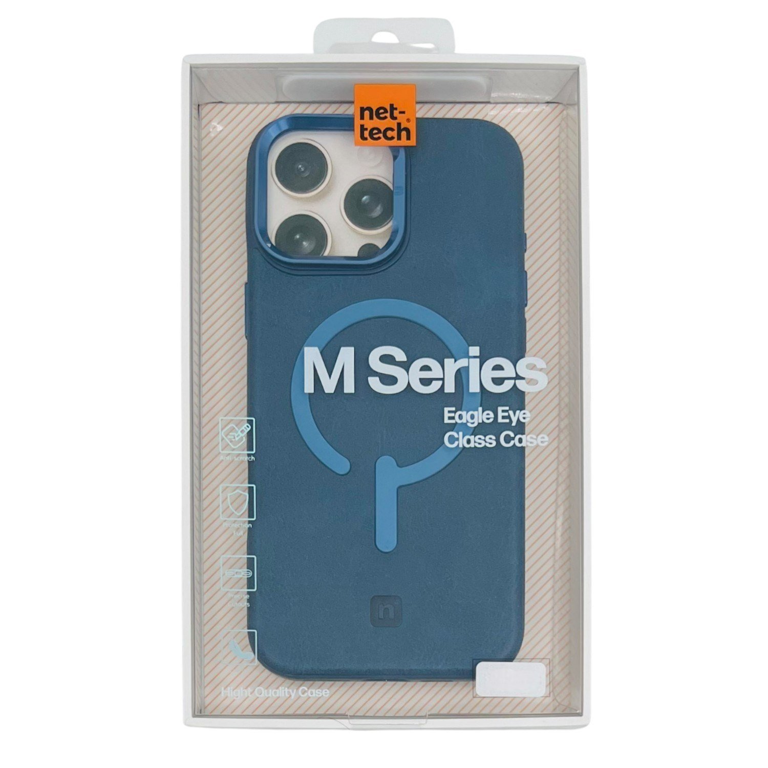 Nettech Apple iPhone 16 Pro Max Uyumlu NT-N077 Arka Koruma Kılıf NT-113728