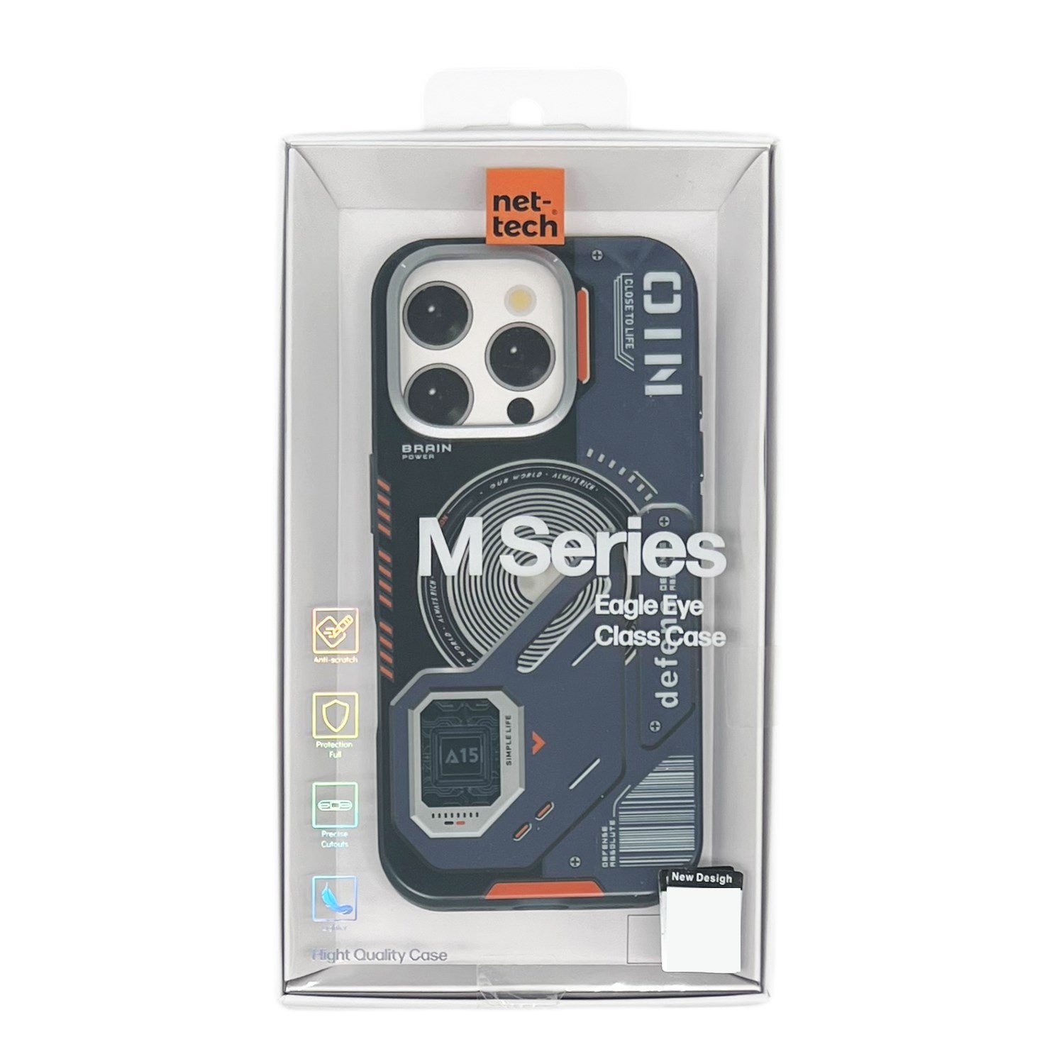 Nettech Apple iPhone 16 Pro Max Uyumlu NT-N043 Arka Koruma Kılıf NT-110956