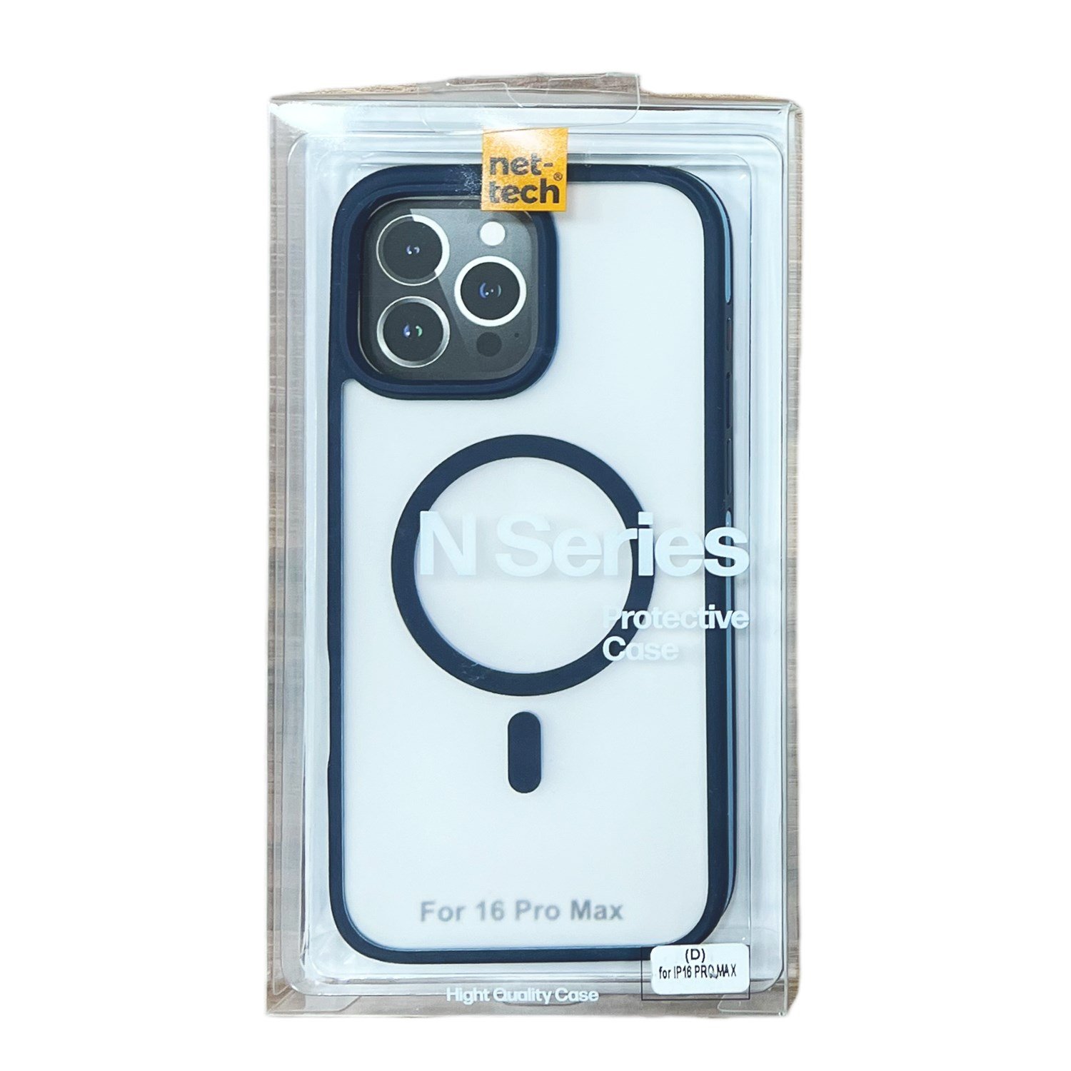 Nettech Apple iPhone 16 Pro Max Uyumlu NT-N057 Arka Koruma Kılıf NT-111010