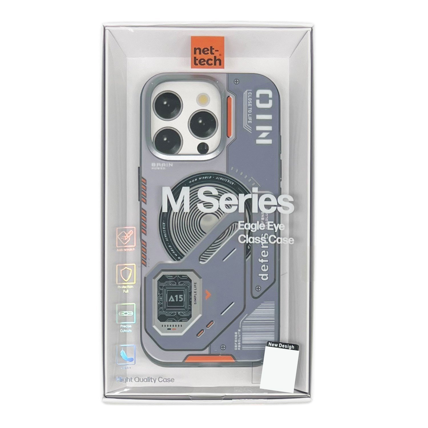 Nettech Apple iPhone 16 Pro Max Uyumlu NT-N043 Arka Koruma Kılıf NT-110956