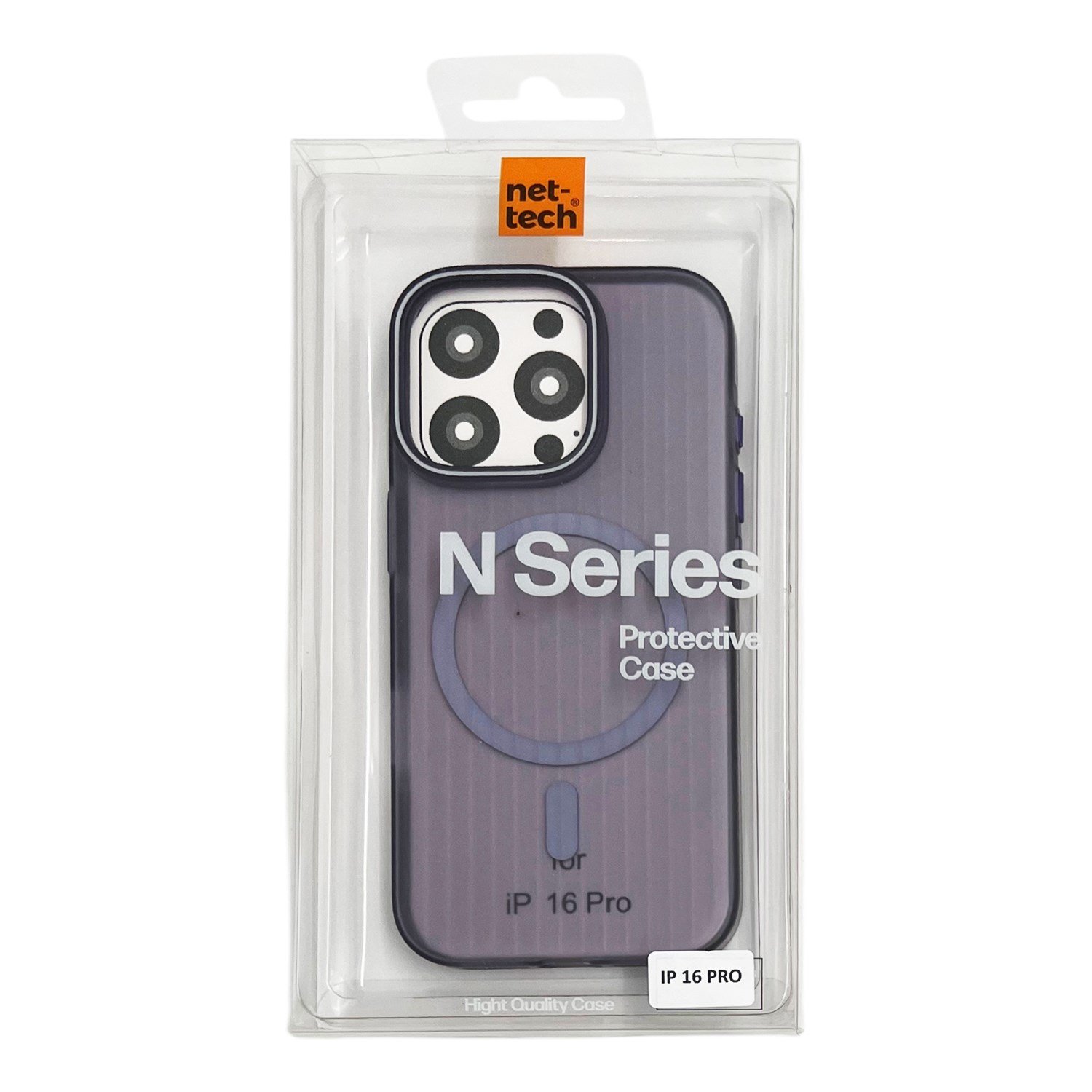Nettech Apple iPhone 16 Pro Uyumlu MagSafe Mıknatıslı Seri Arka Koruma Kılıf NT-111548