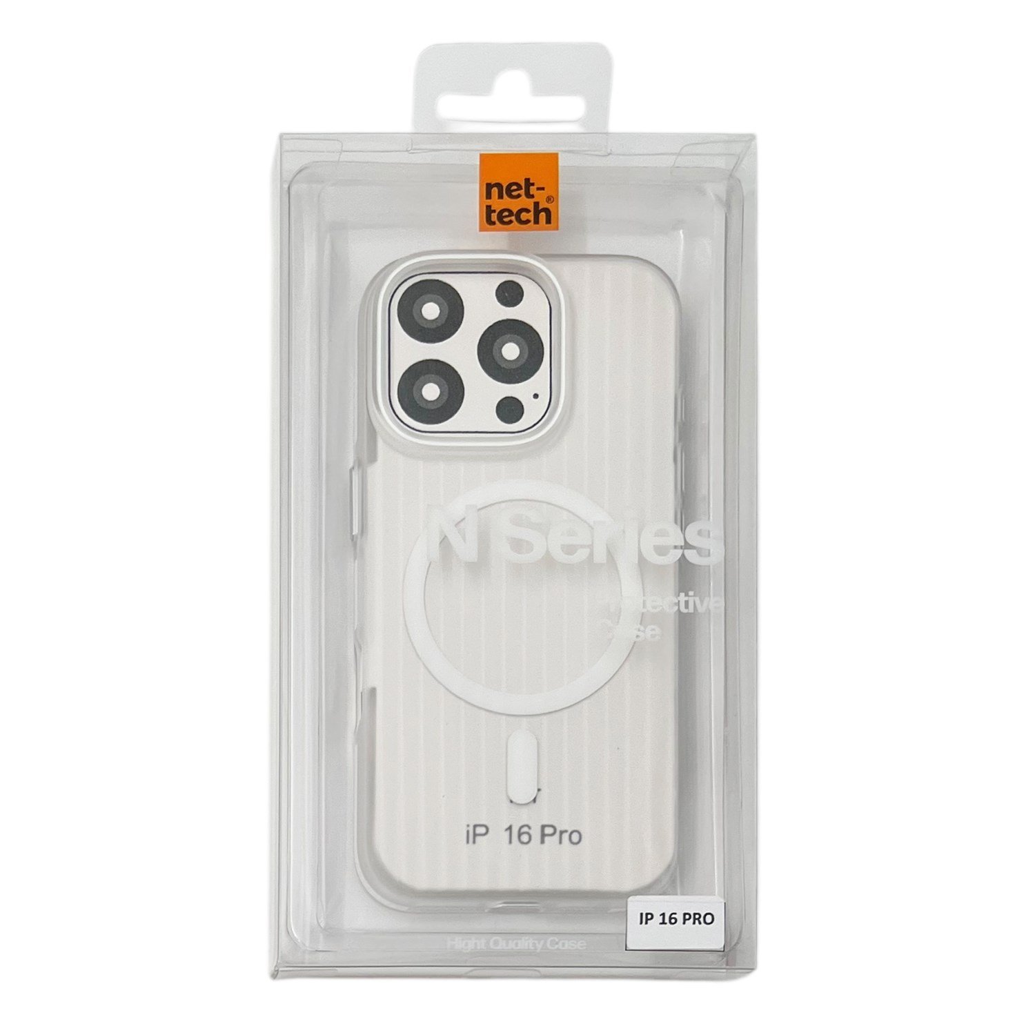 Nettech Apple iPhone 16 Pro Uyumlu MagSafe Mıknatıslı Seri Arka Koruma Kılıf NT-111548
