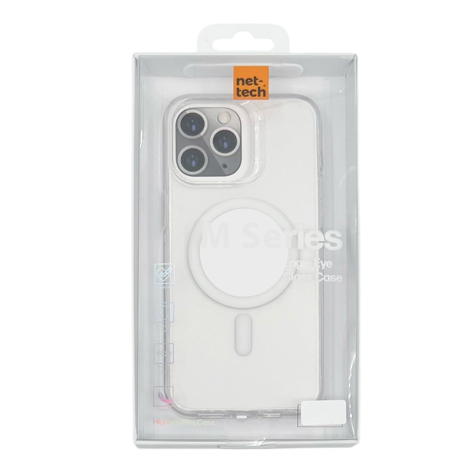 Nettech Apple iPhone 16 Pro Uyumlu Neo Hybrid Magsafe Arka Koruma Kılıf NT-111119