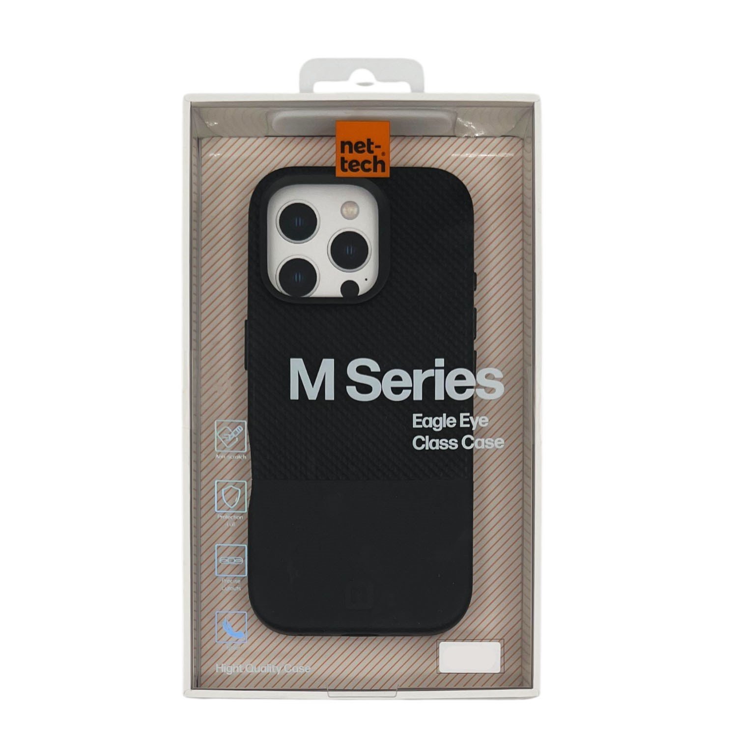 Nettech Apple iPhone 16 Pro Uyumlu NT-N074 Arka Koruma Kılıf NT-113682