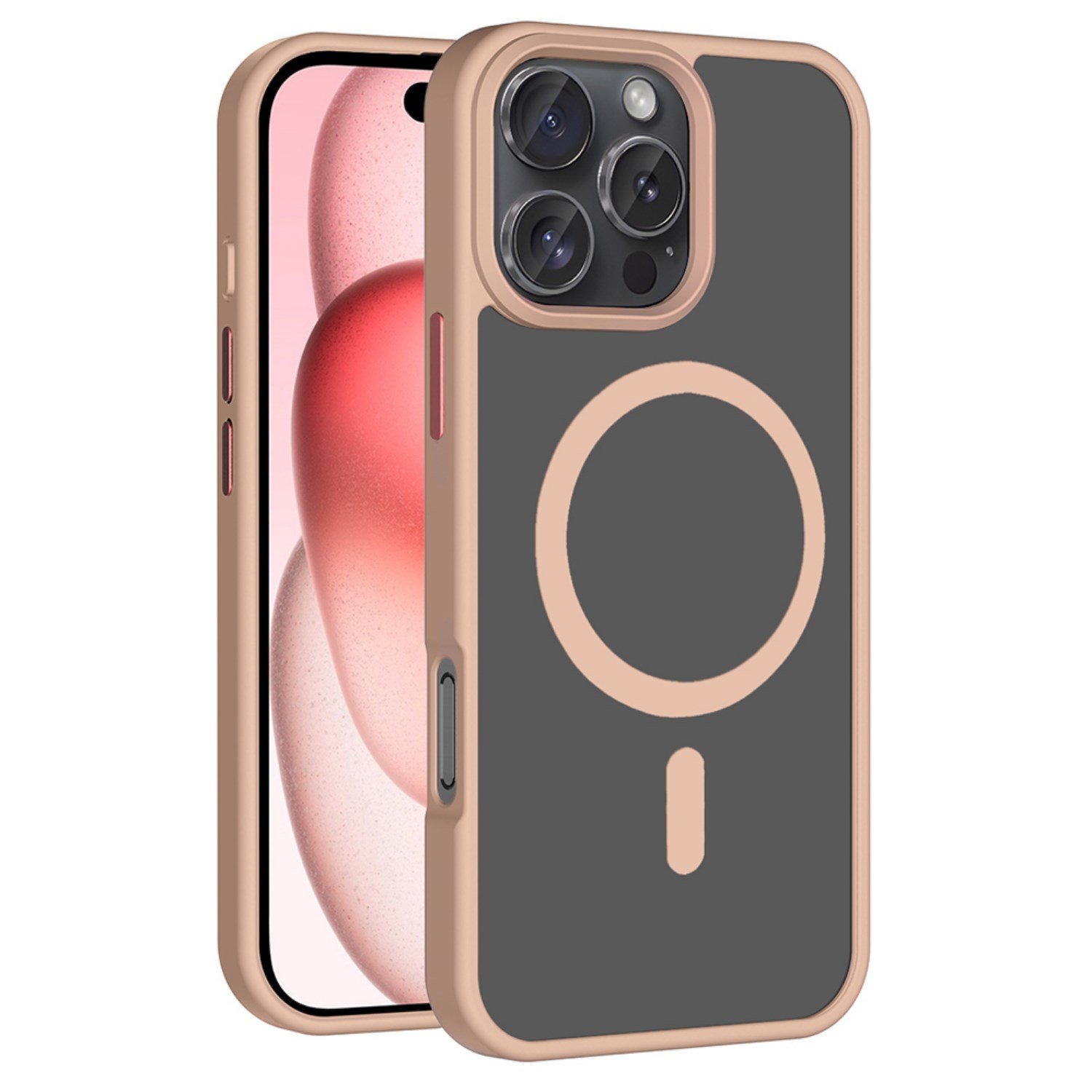 Nettech Apple iPhone 16 Pro Uyumlu NT-N085 Arka Koruma Kılıf NT-114236