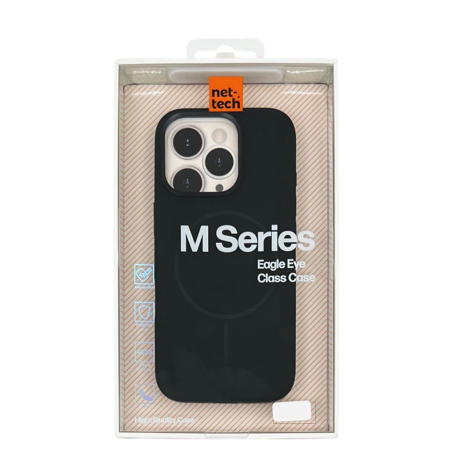 Nettech Apple iPhone 16 Pro Uyumlu NT-N073 Arka Koruma Kılıf NT-113648