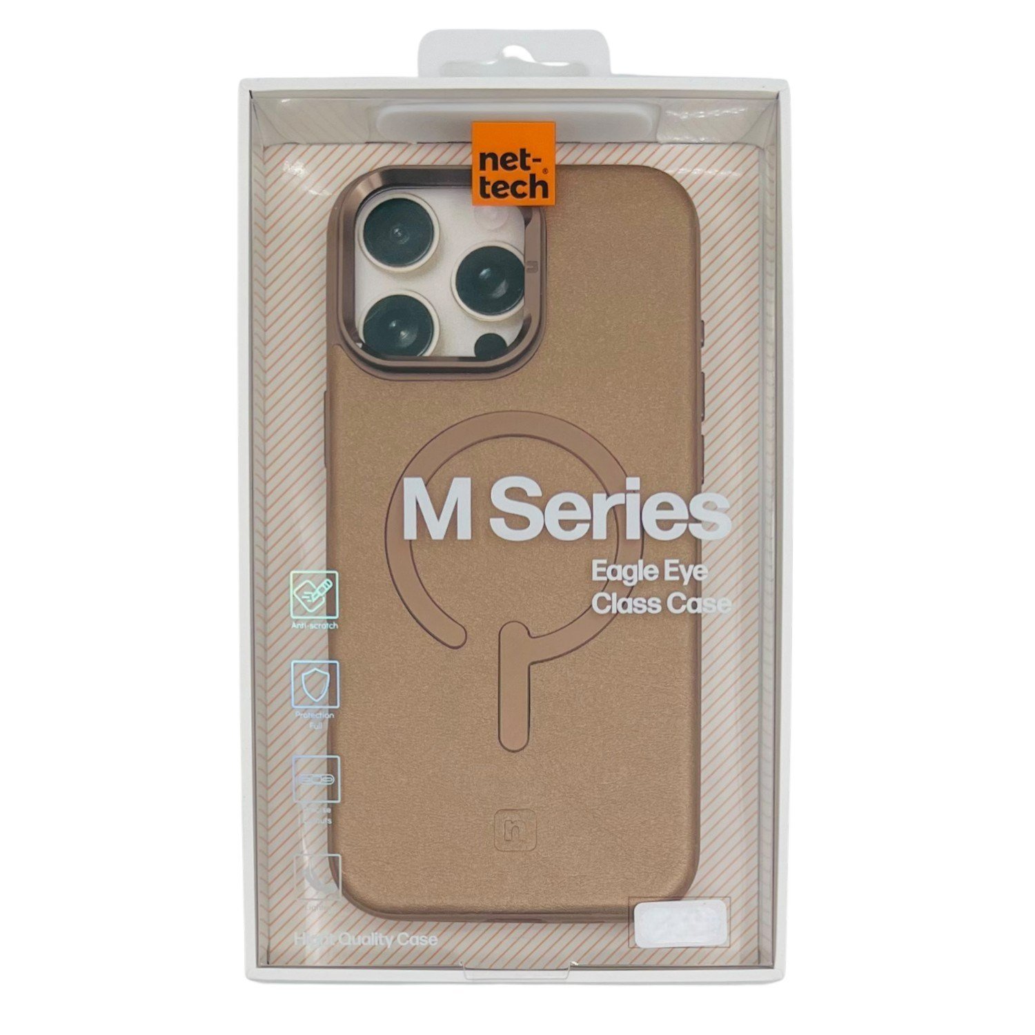 Nettech Apple iPhone 16 Pro Uyumlu NT-N077 Arka Koruma Kılıf NT-113724