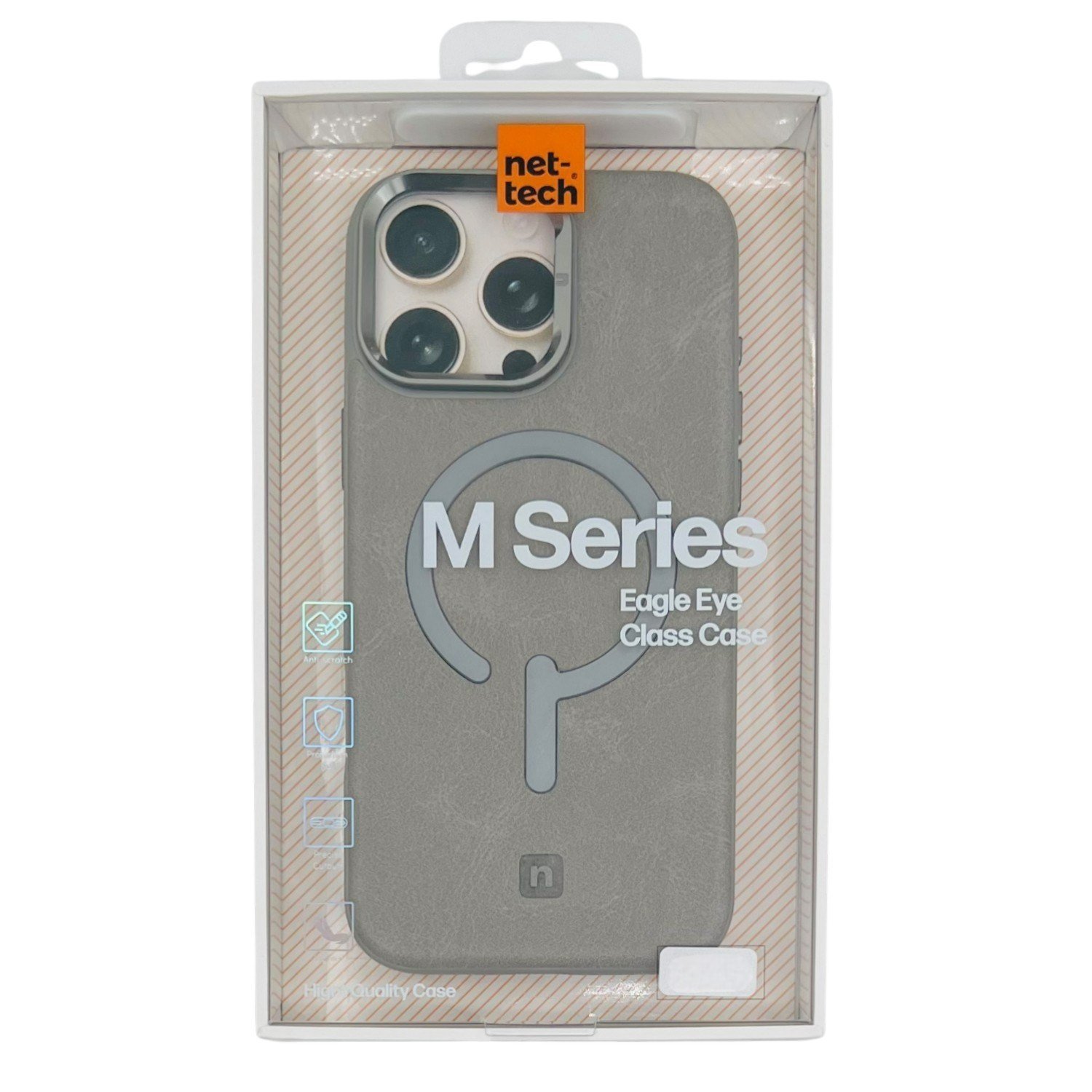 Nettech Apple iPhone 16 Pro Uyumlu NT-N077 Arka Koruma Kılıf NT-113724