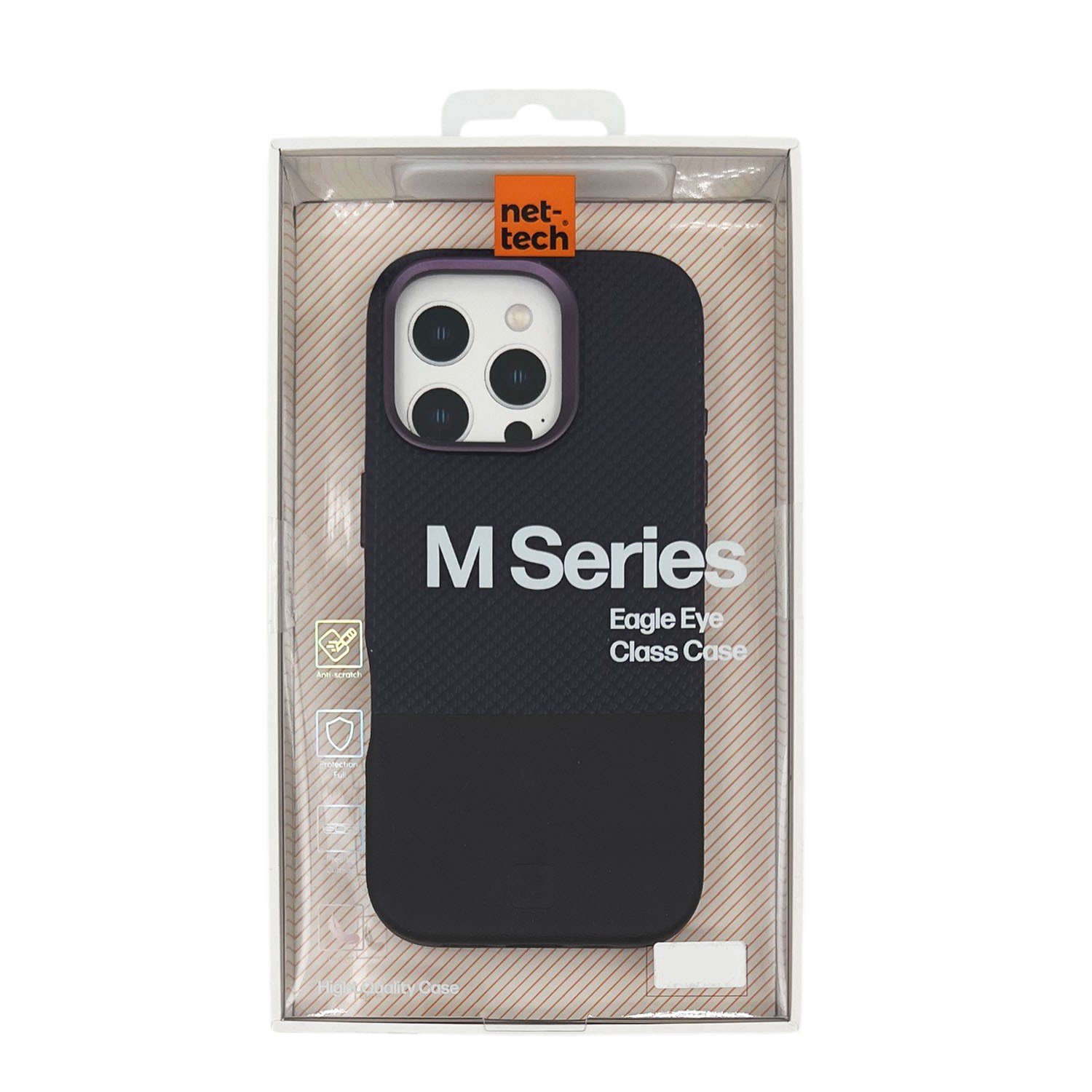 Nettech Apple iPhone 16 Pro Uyumlu NT-N074 Arka Koruma Kılıf NT-113682