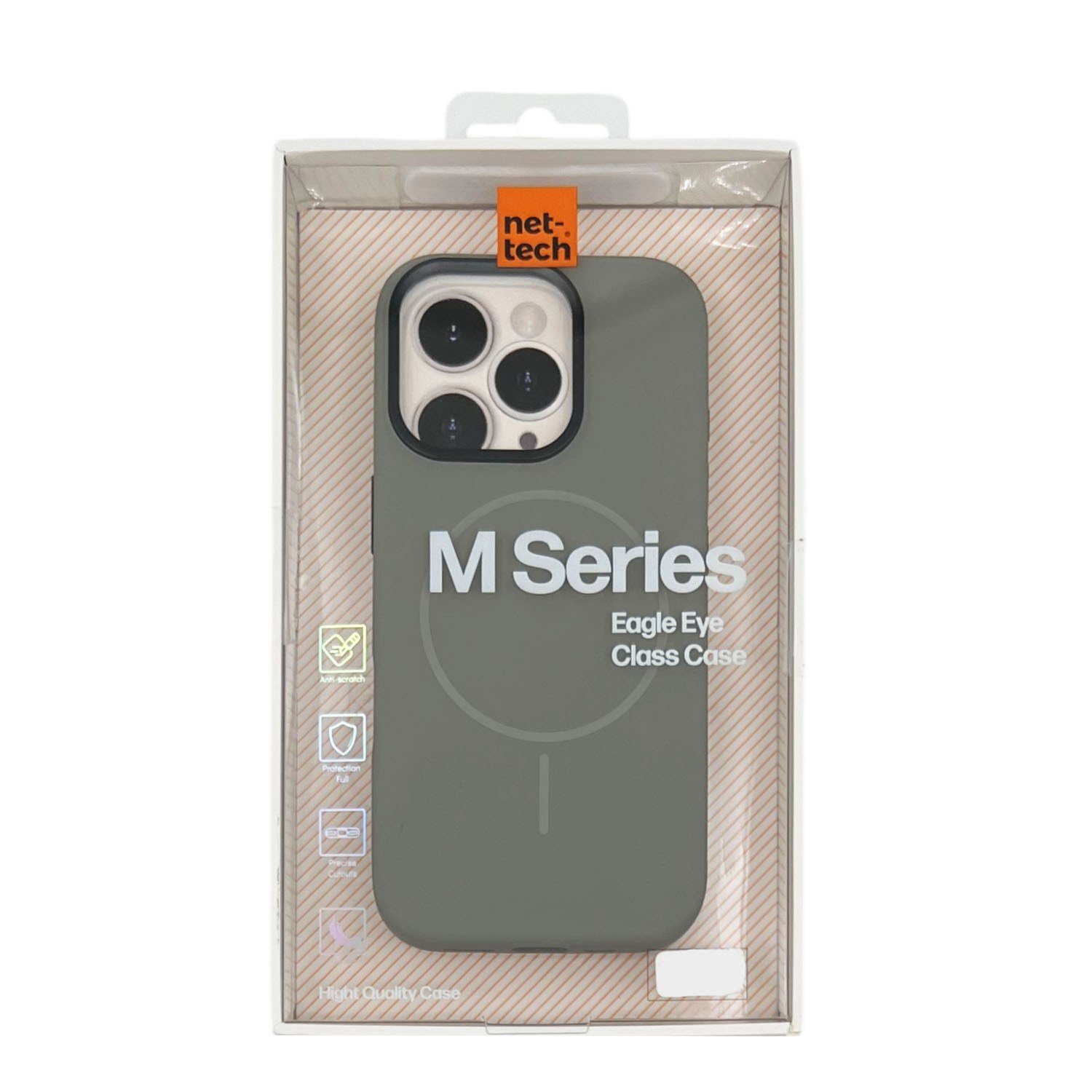 Nettech Apple iPhone 16 Pro Uyumlu NT-N073 Arka Koruma Kılıf NT-113648