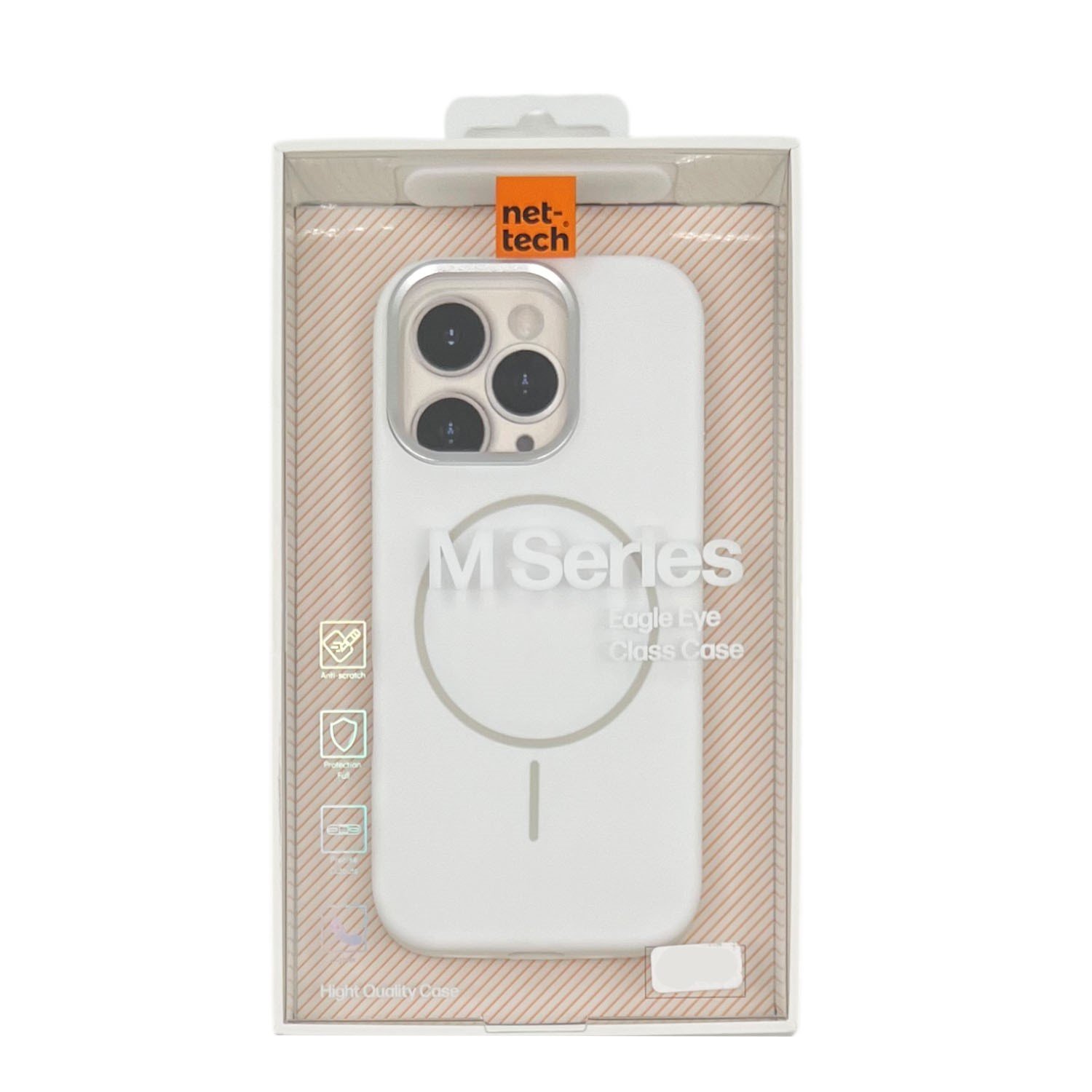 Nettech Apple iPhone 16 Pro Uyumlu NT-N073 Arka Koruma Kılıf NT-113648
