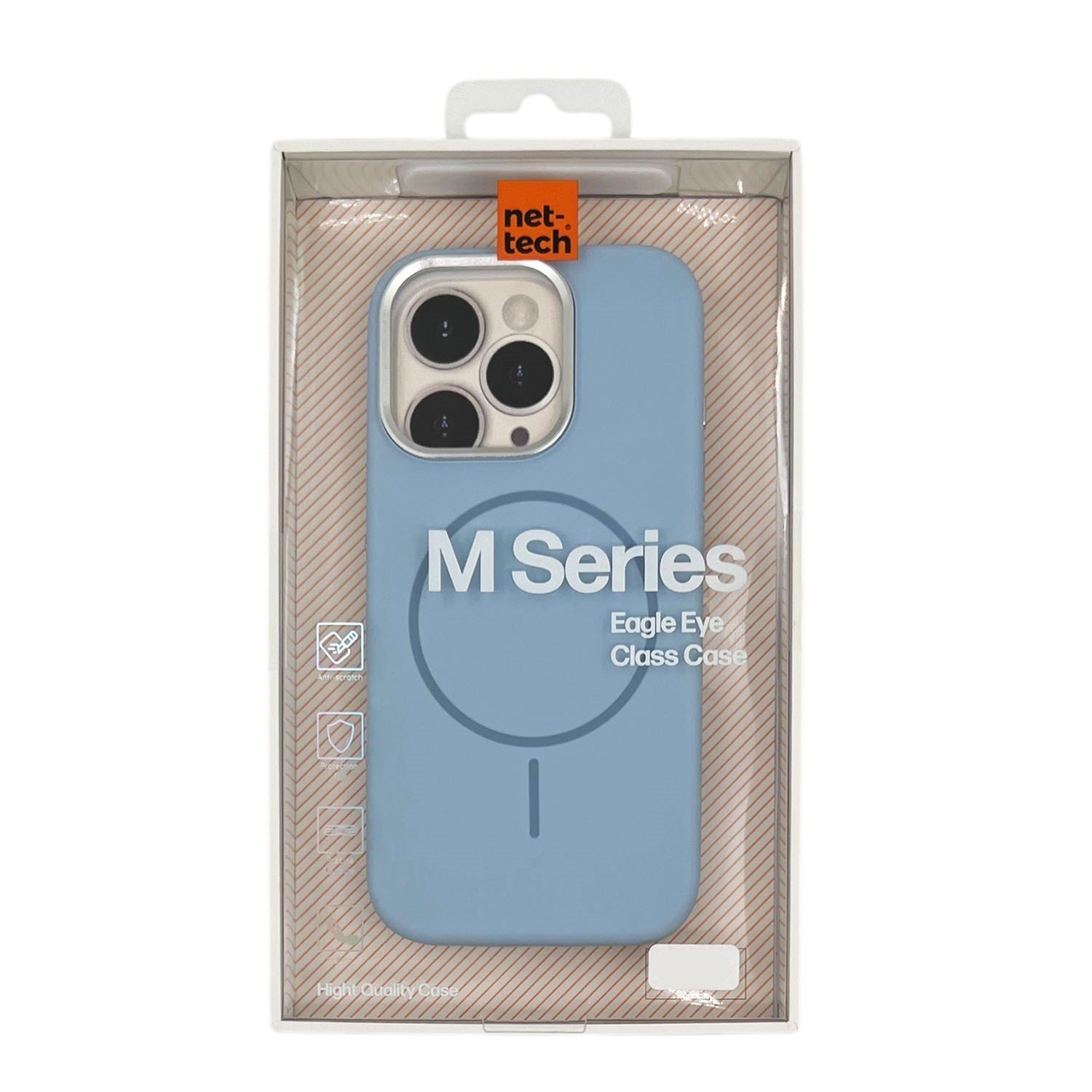Nettech Apple iPhone 16 Pro Uyumlu NT-N073 Arka Koruma Kılıf NT-113648