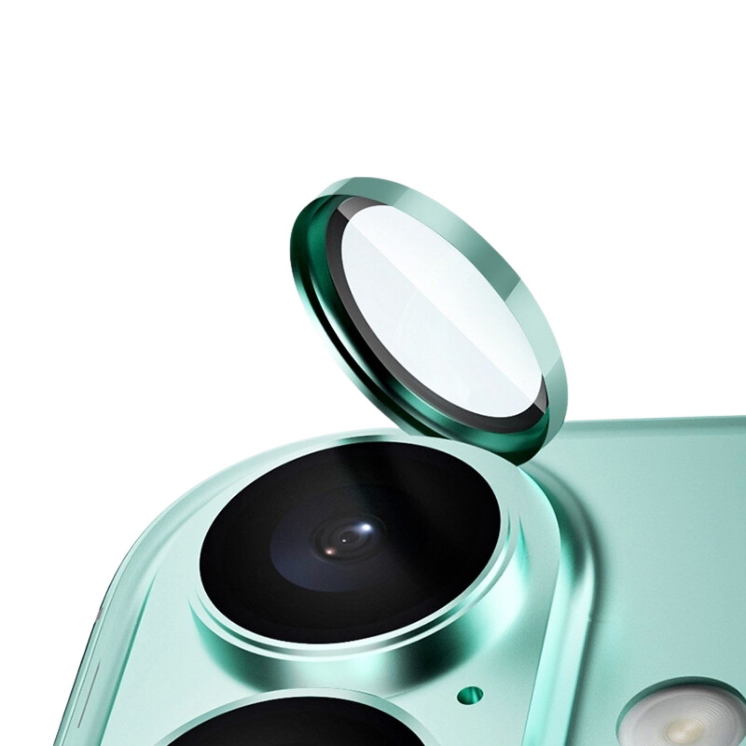 Nettech Apple iPhone 16 Uyumlu Alüminyum Seri Kamera Cam Koruyucu NT-111108