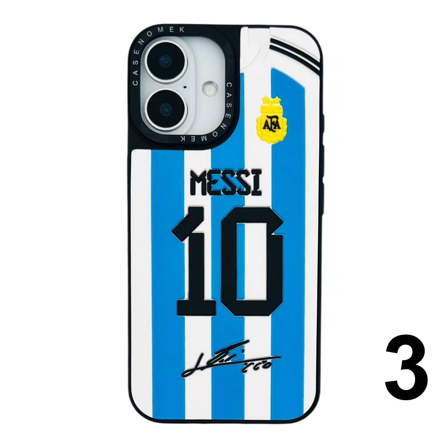 Nettech Apple iPhone 16 Uyumlu Casetify Kabartmalı Arka Koruma Kılıf NT-115269