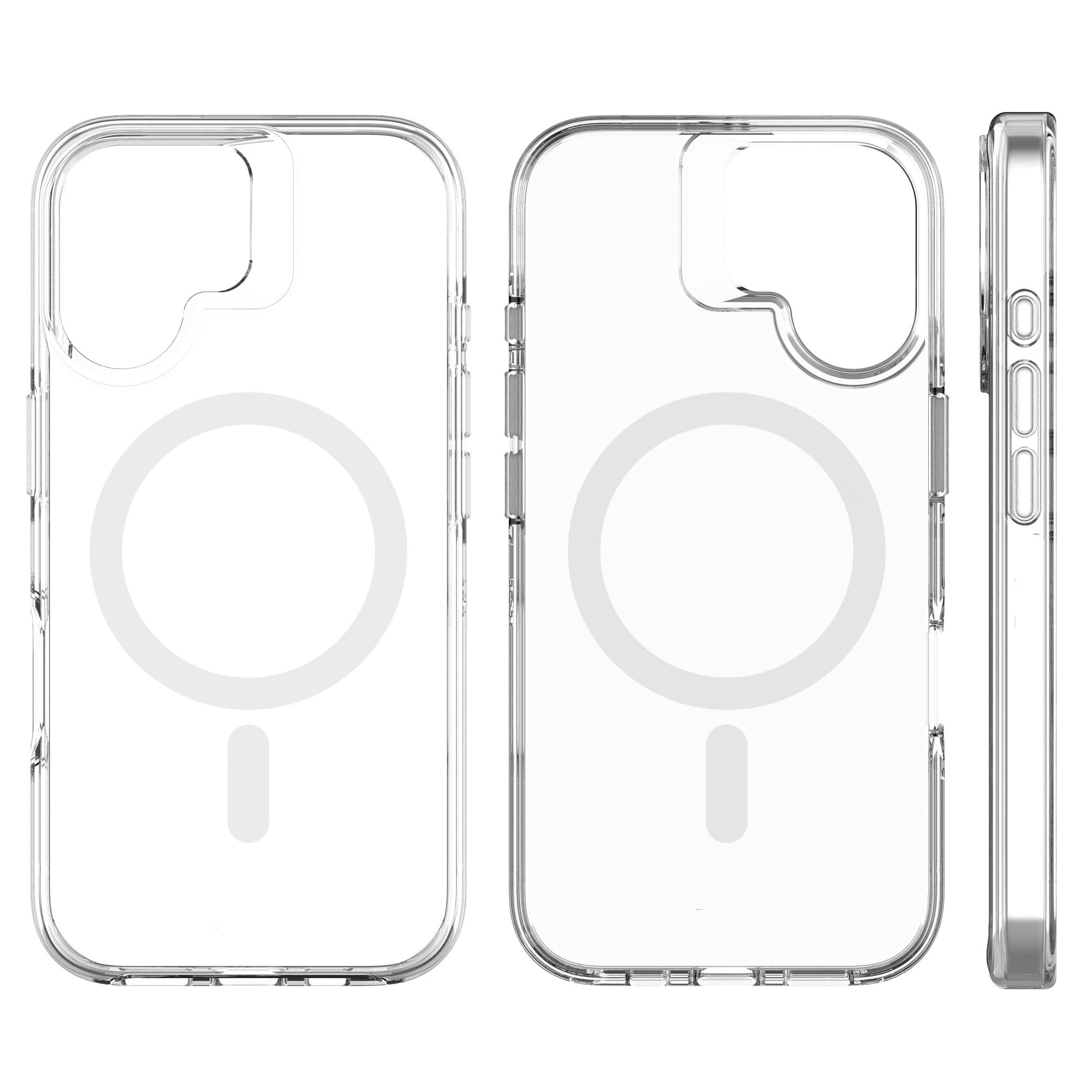Nettech Apple iPhone 16 Uyumlu Neo Hybrid Magsafe Arka Koruma Kılıf NT-111118