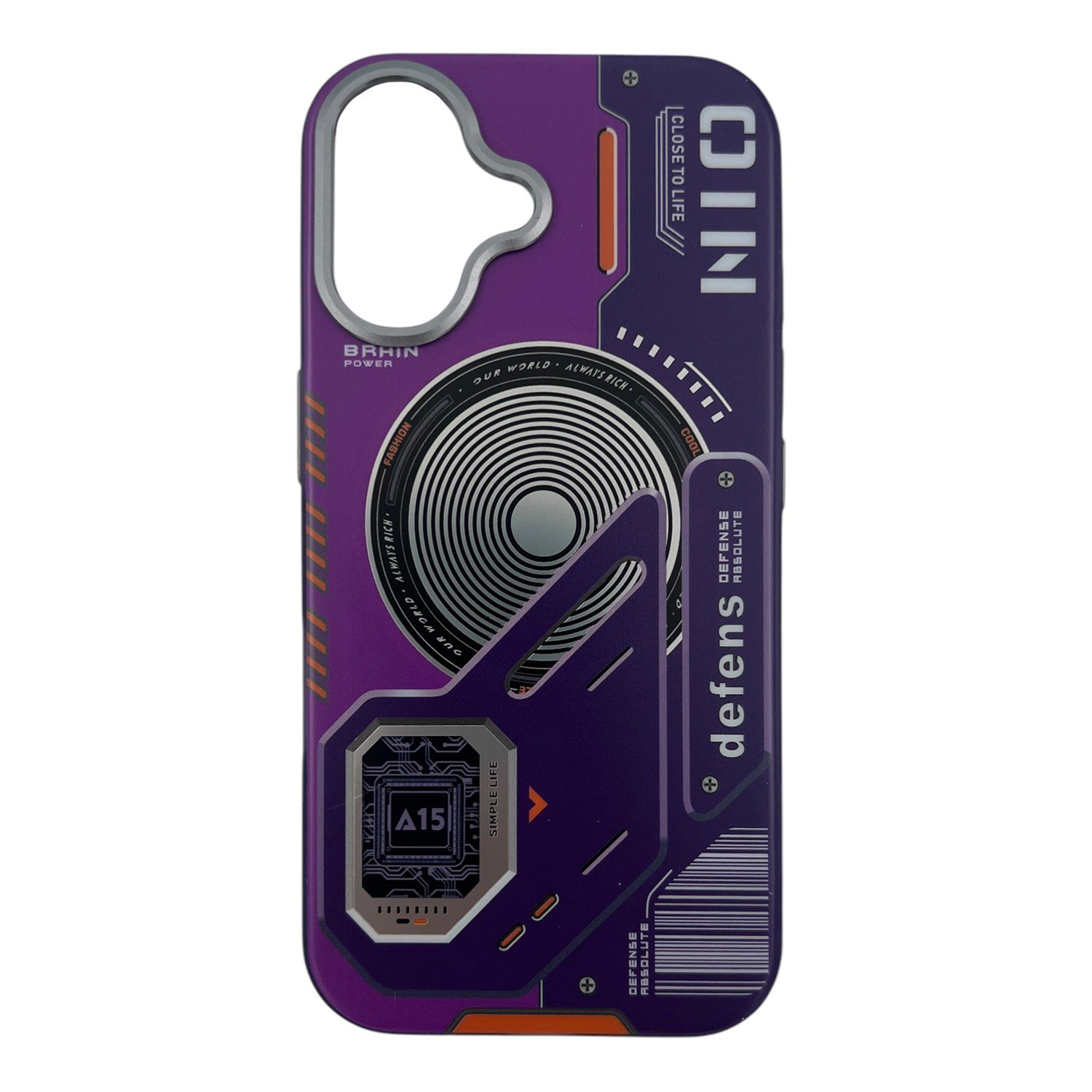 Nettech Apple iPhone 16 Uyumlu NT-N043 Arka Koruma Kılıf NT-110944
