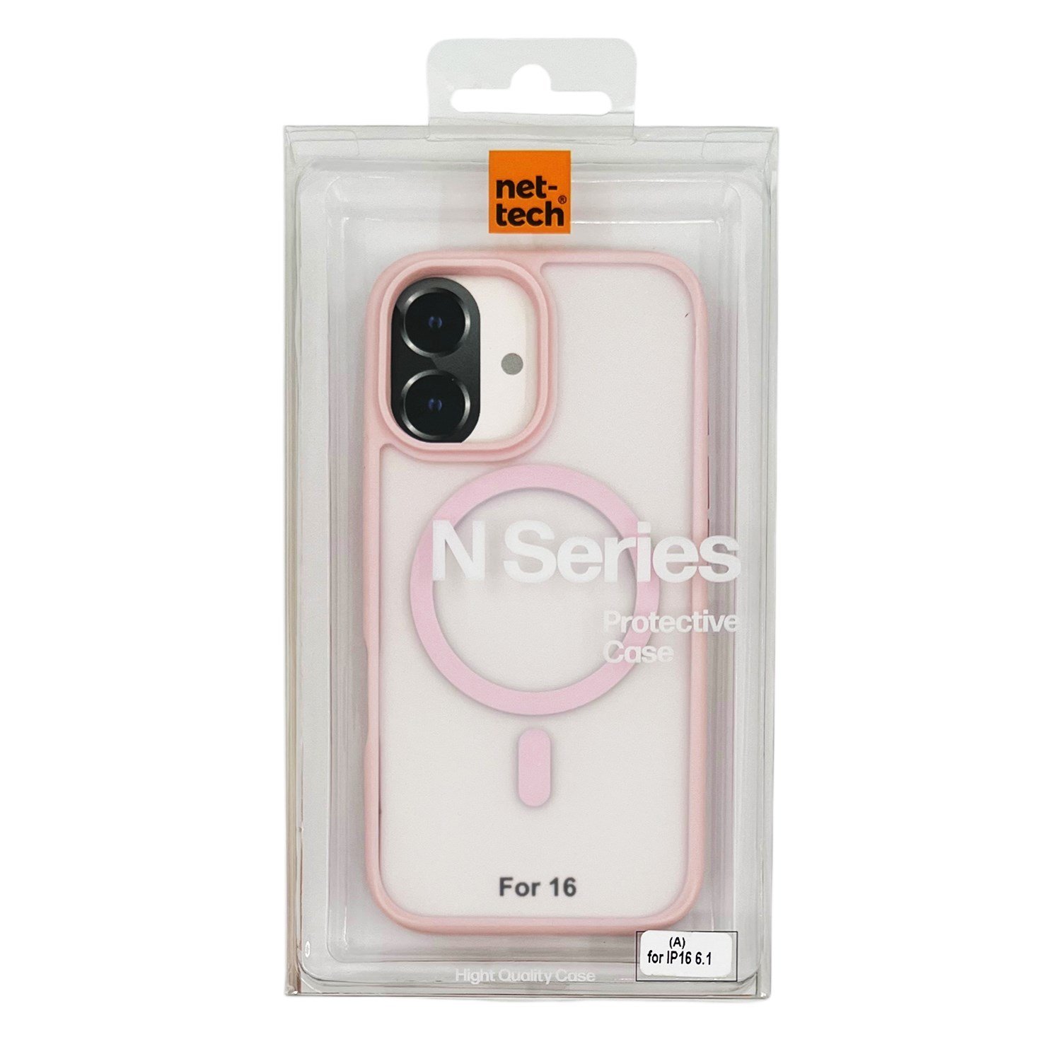 Nettech Apple iPhone 16 Uyumlu NT-N057 Arka Koruma Kılıf NT-110995