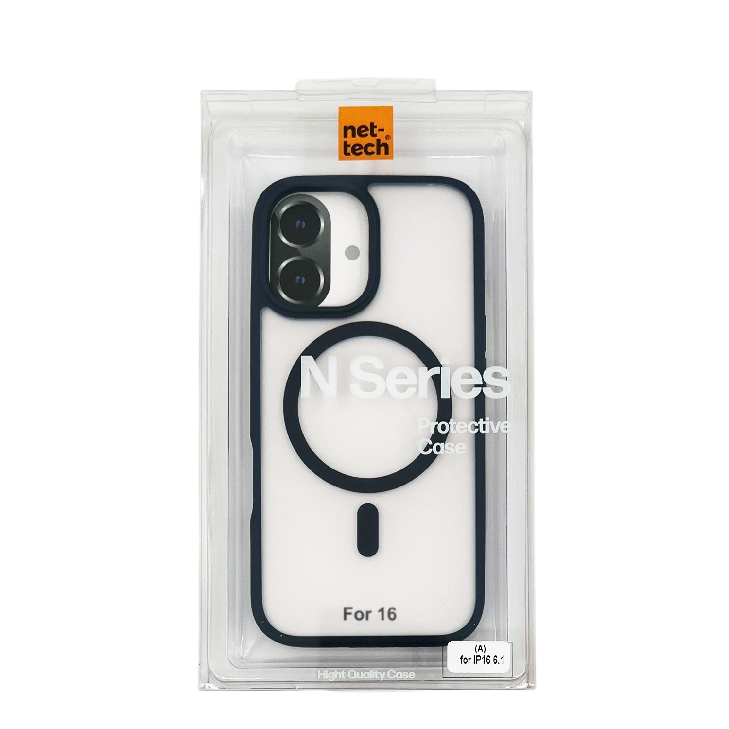 Nettech Apple iPhone 16 Uyumlu NT-N057 Arka Koruma Kılıf NT-110995