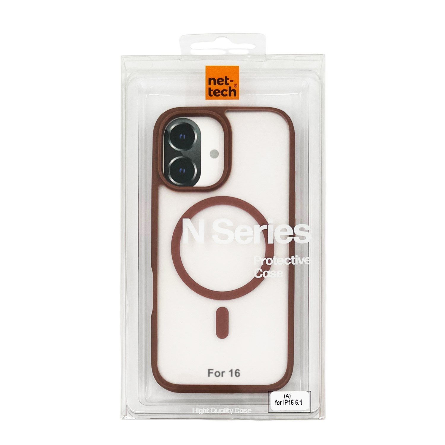Nettech Apple iPhone 16 Uyumlu NT-N057 Arka Koruma Kılıf NT-110995