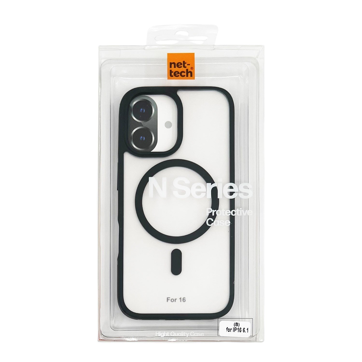 Nettech Apple iPhone 16 Uyumlu NT-N060 Arka Koruma Kılıf NT-111209