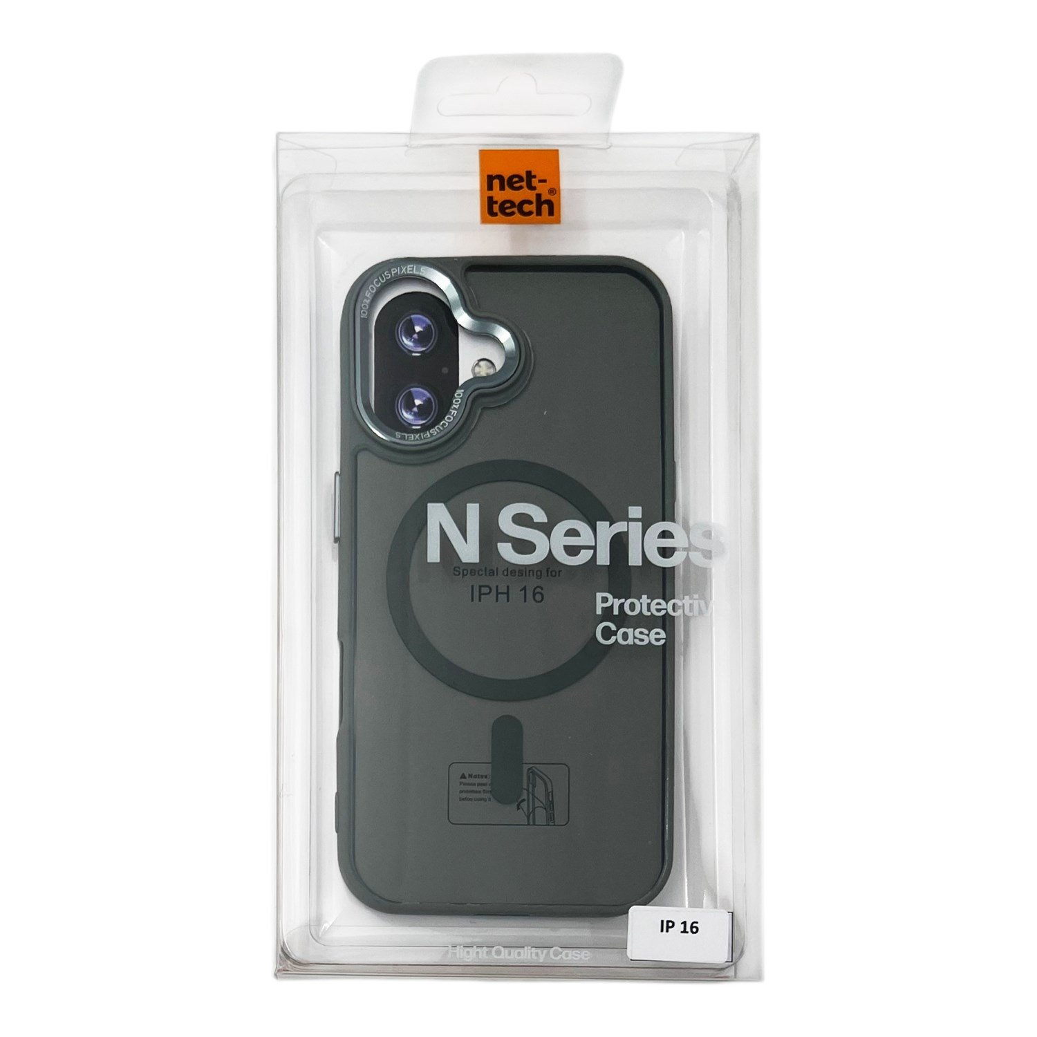 Nettech Apple iPhone 16 Uyumlu NT-N066 Arka Koruma Kılıf NT-111544