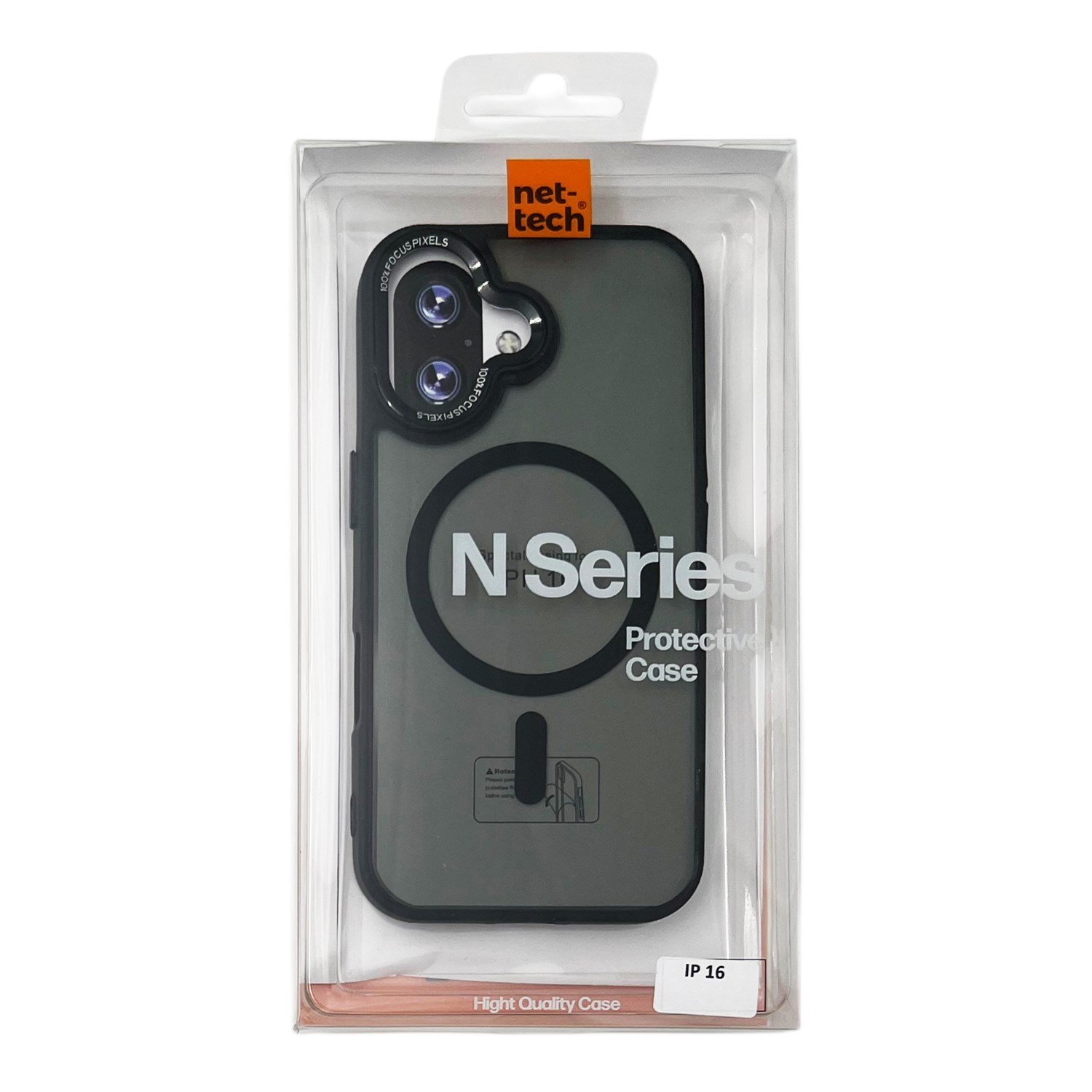 Nettech Apple iPhone 16 Uyumlu NT-N066 Arka Koruma Kılıf NT-111544