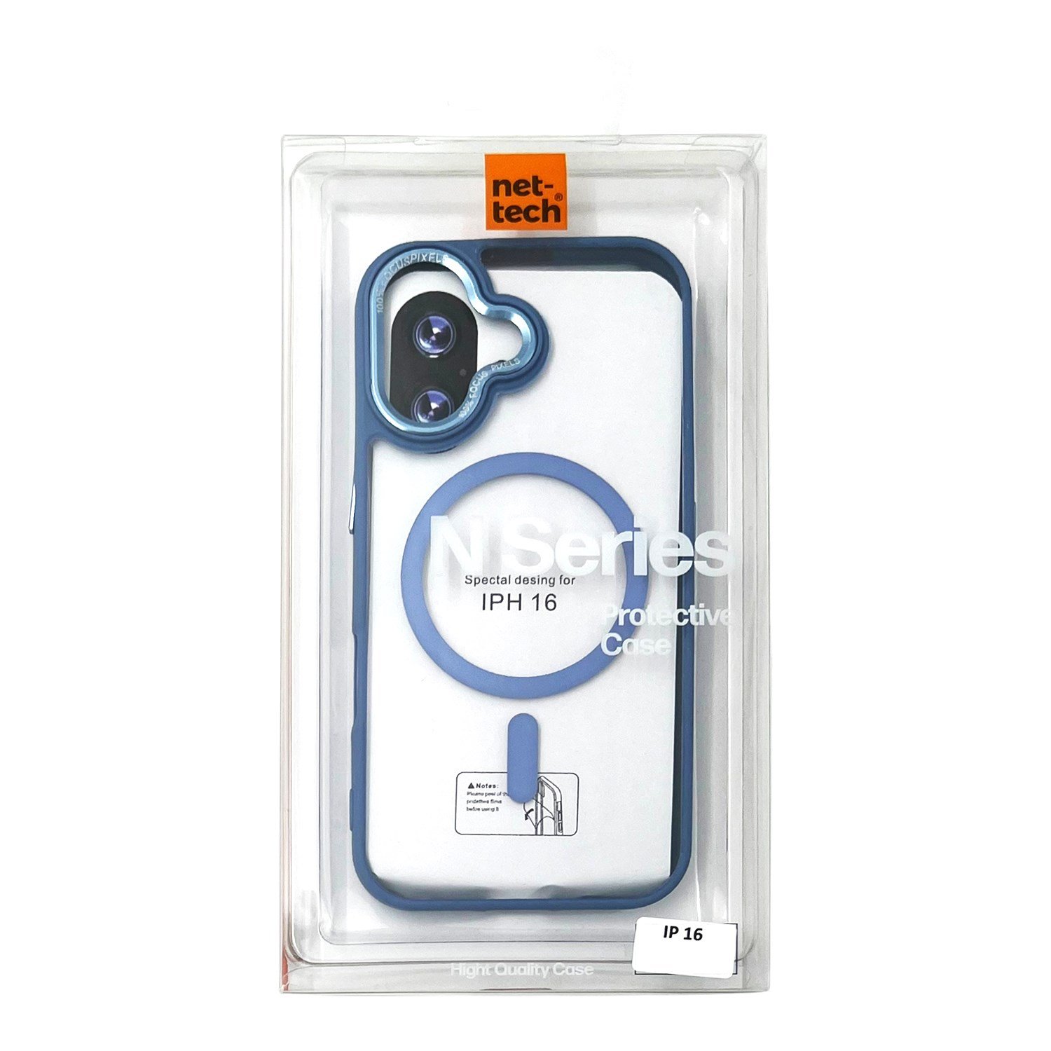Nettech Apple iPhone 16 Uyumlu NT-N066 Arka Koruma Kılıf NT-111544