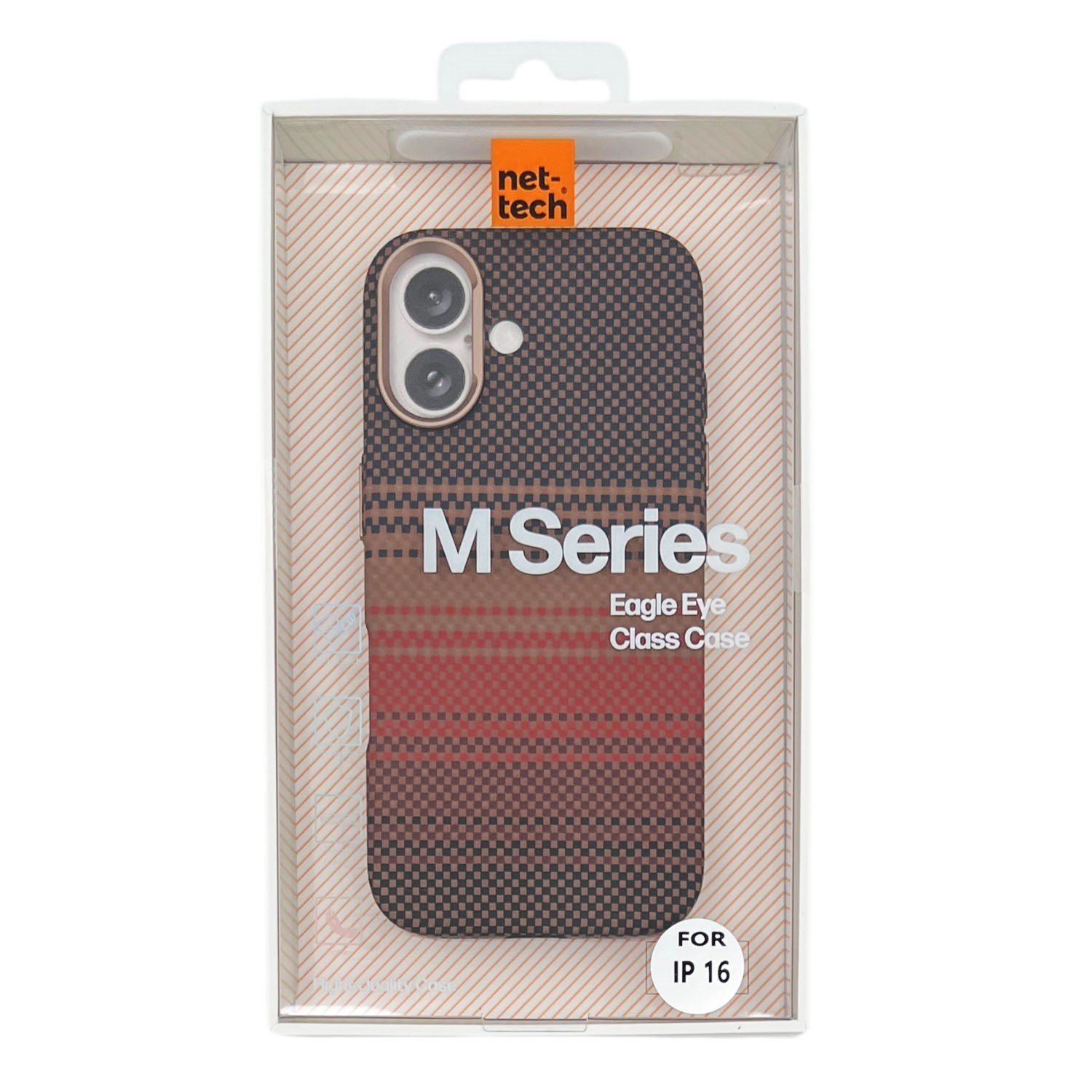 Nettech Apple iPhone 16 Uyumlu NT-N069 Kevlar Arka Koruma Kılıf NT-113278
