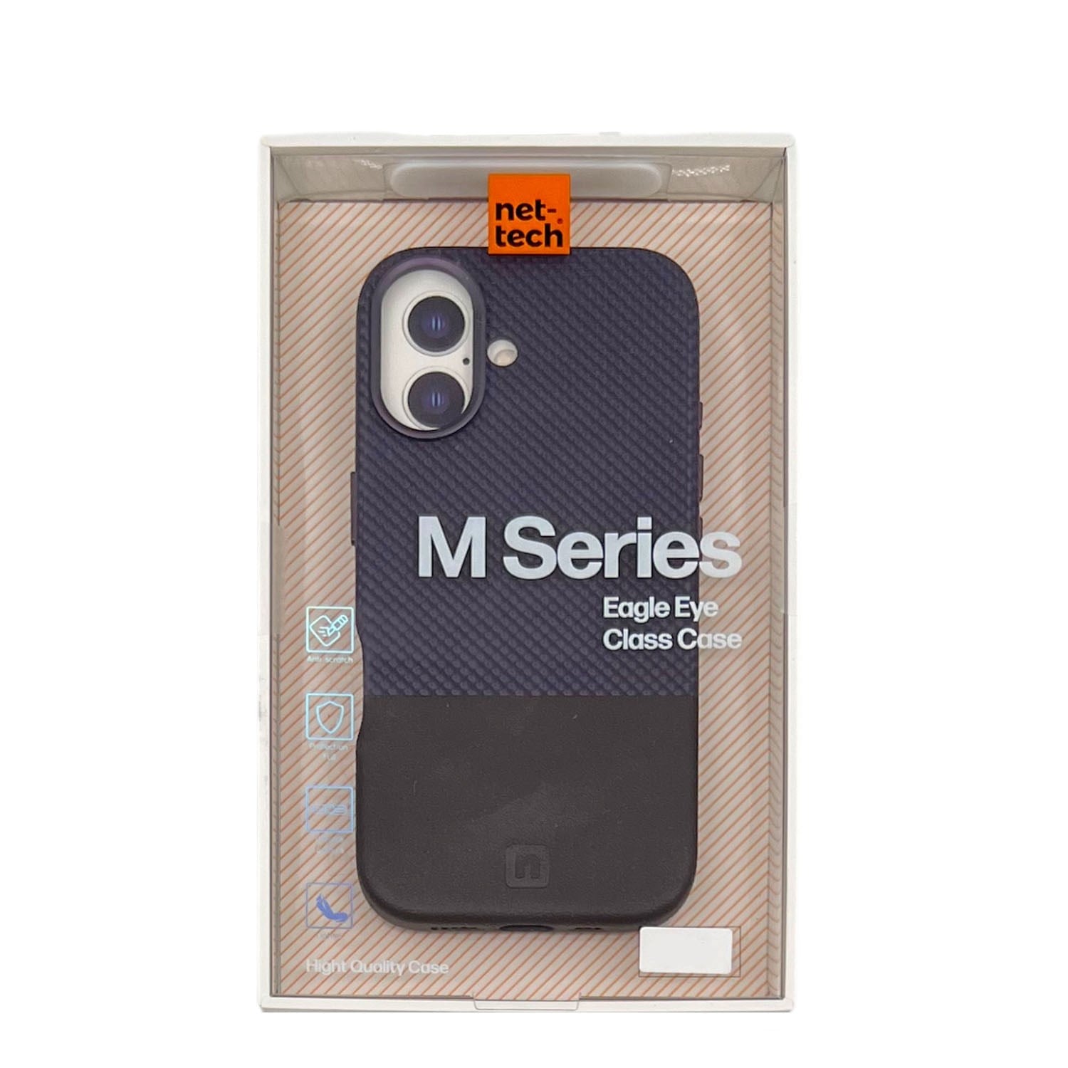 Nettech Apple iPhone 16 Uyumlu NT-N074 Arka Koruma Kılıf NT-113672
