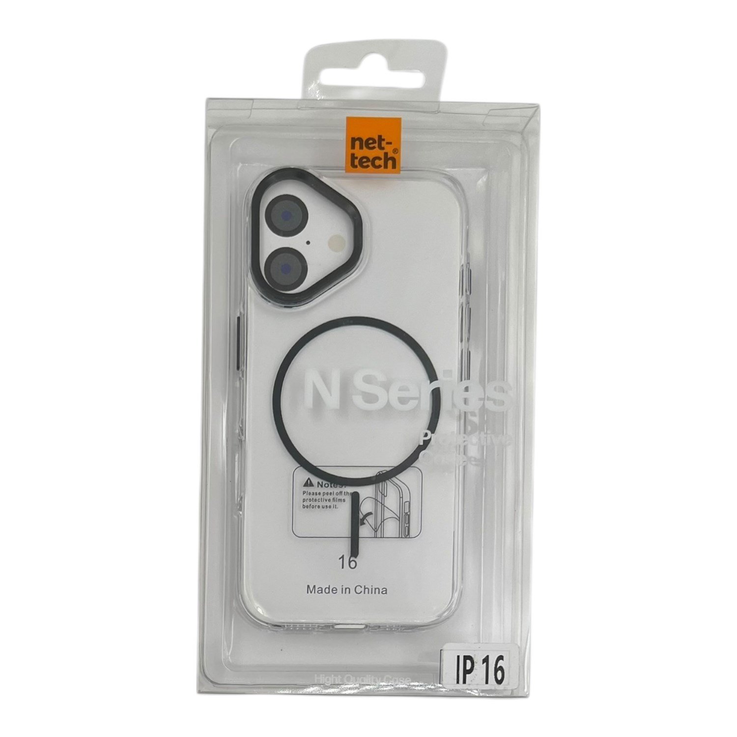 Nettech Apple iPhone 16 Uyumlu NT-N082 Arka Koruma Kılıf NT-114102