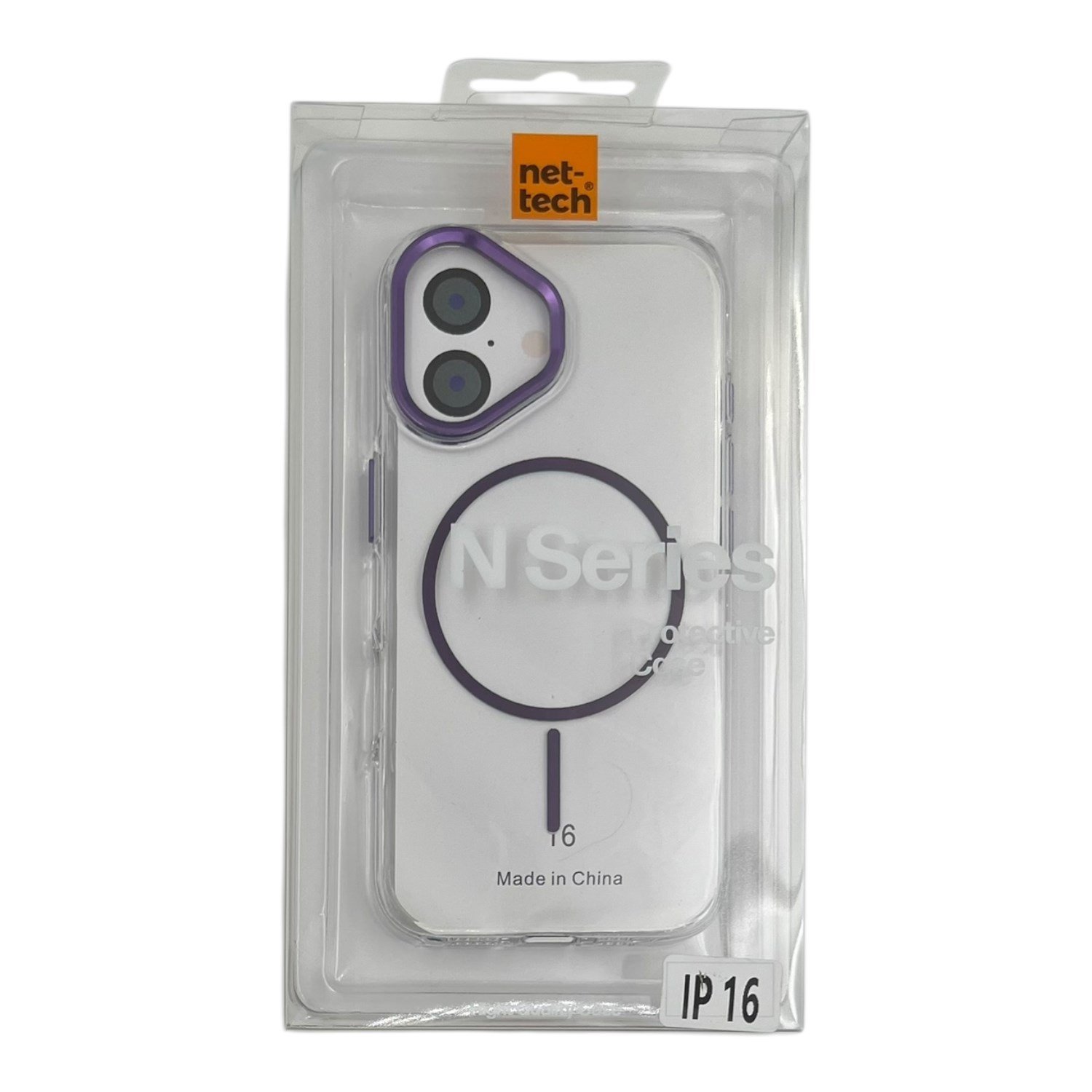 Nettech Apple iPhone 16 Uyumlu NT-N082 Arka Koruma Kılıf NT-114102
