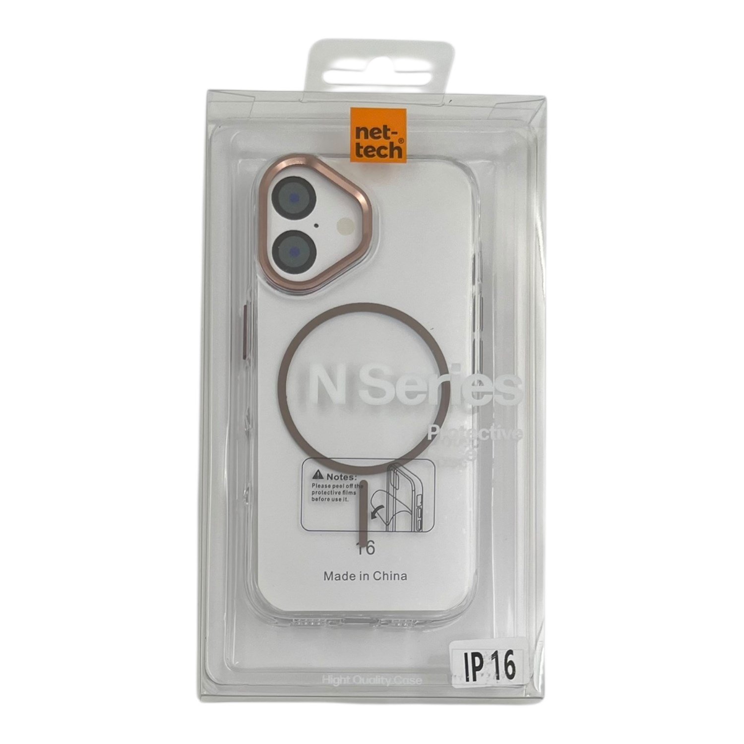 Nettech Apple iPhone 16 Uyumlu NT-N082 Arka Koruma Kılıf NT-114102