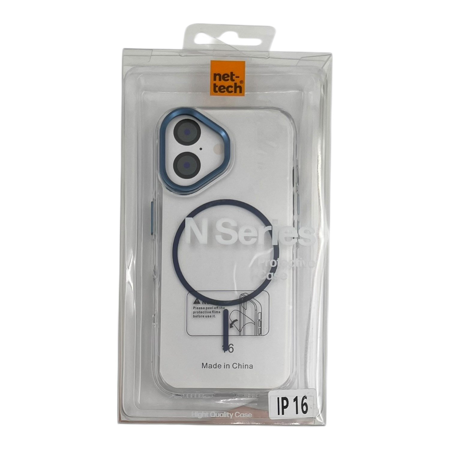 Nettech Apple iPhone 16 Uyumlu NT-N082 Arka Koruma Kılıf NT-114102