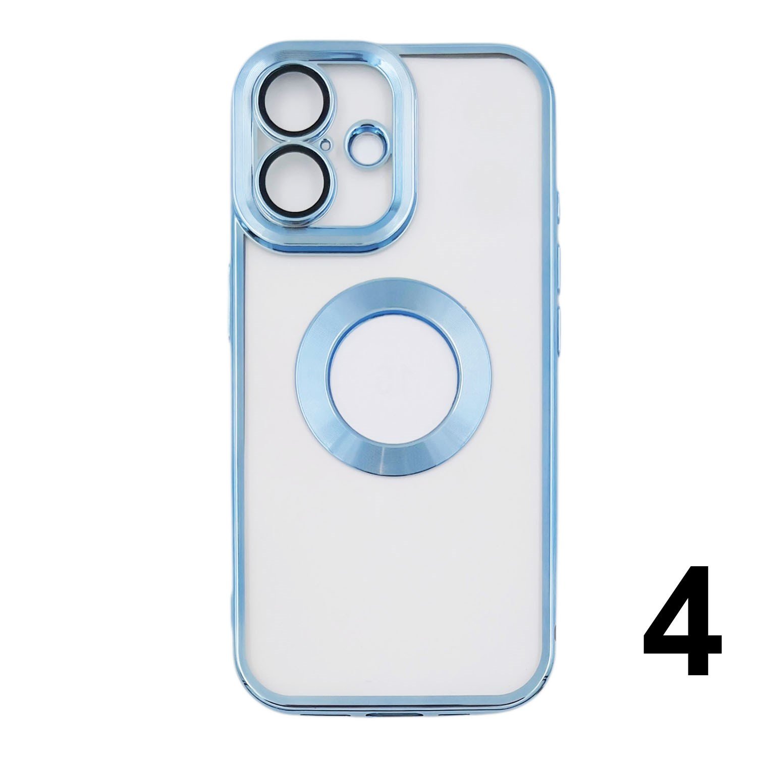 Nettech Apple iPhone 16 Uyumlu Round Silikon Seri Arka Koruma Kılıf NT-113453