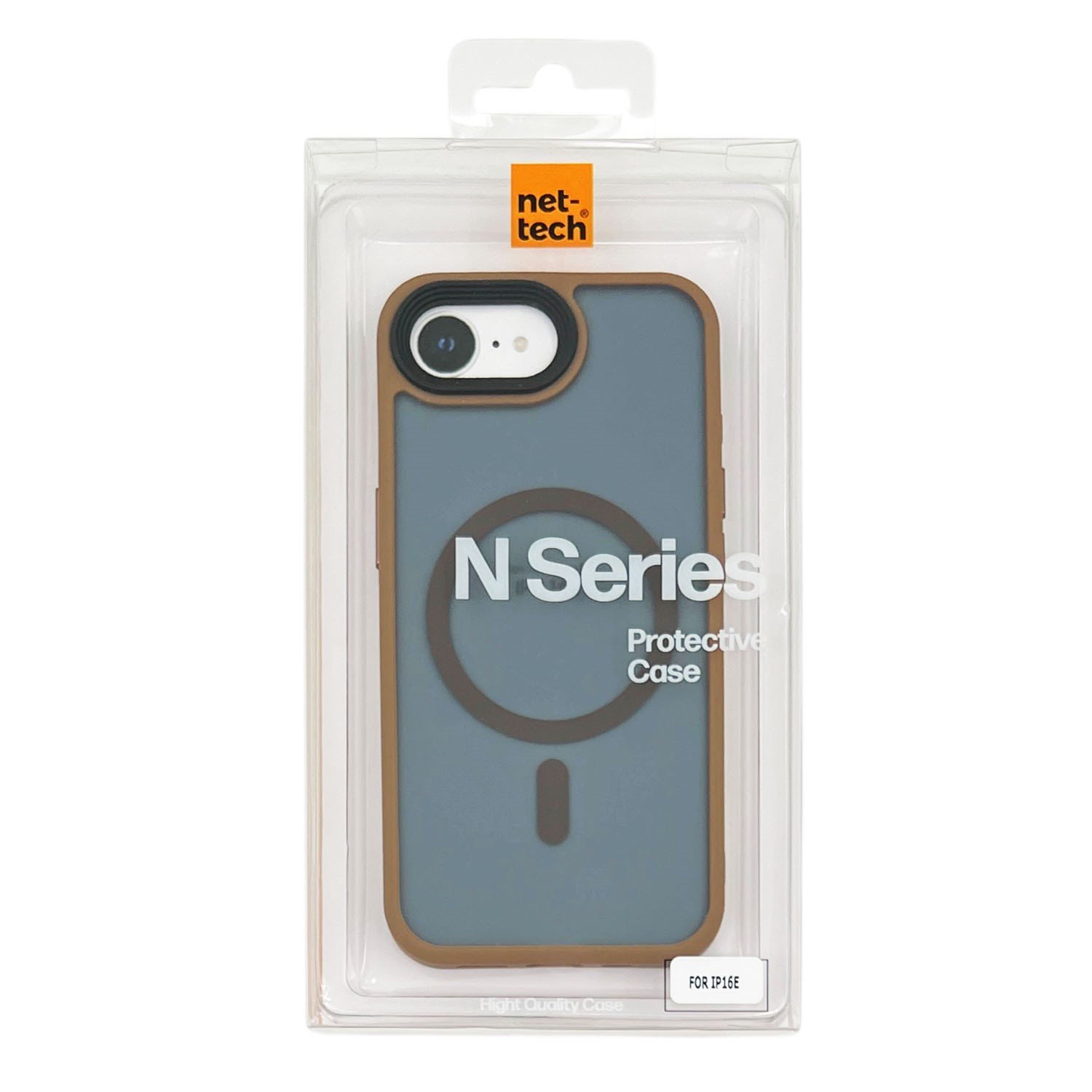 Nettech Apple iPhone 16E Uyumlu Mat Renkli MagSafe Arka Koruma Kılıf NT-112168