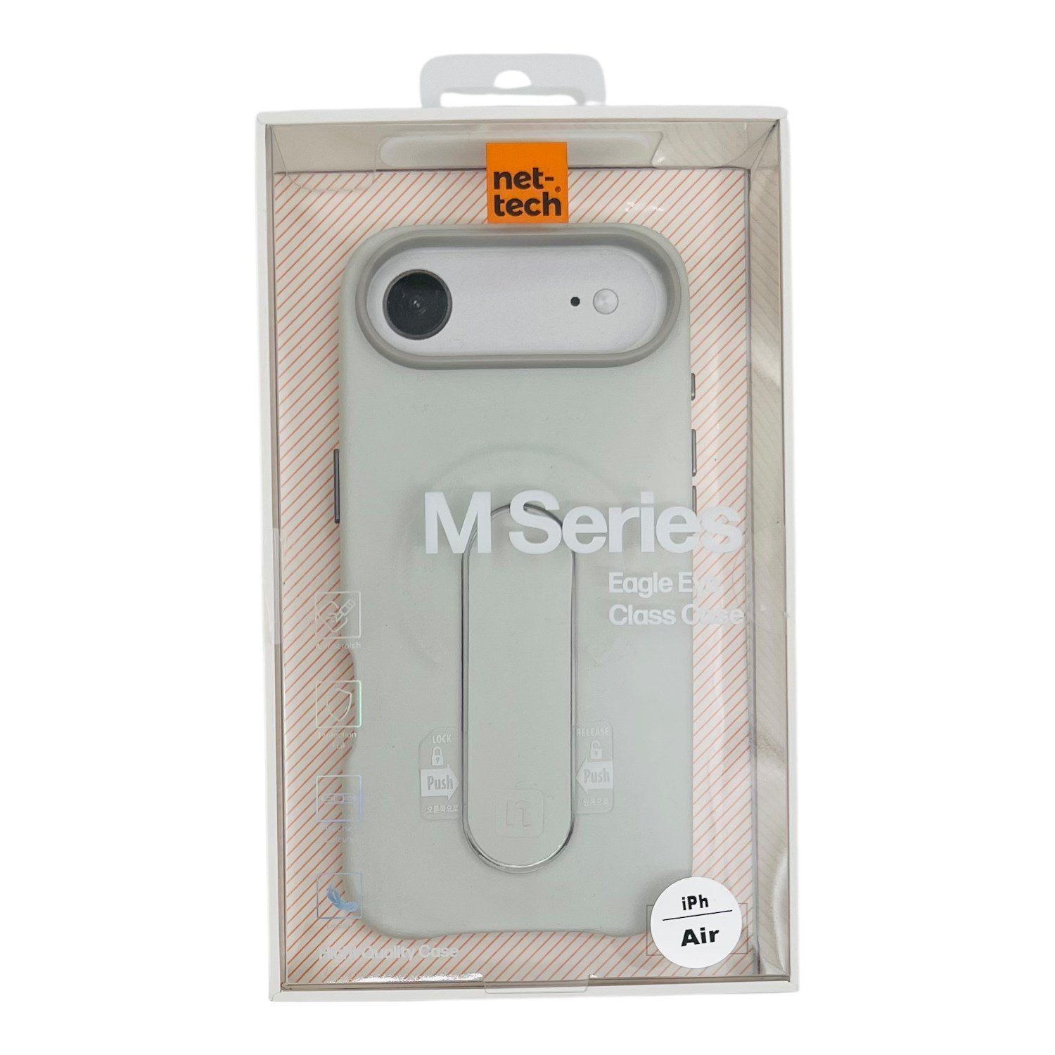 Nettech Apple iPhone 17 Air Uyumlu NT-N095 Arka Koruma Kılıf NT-114966