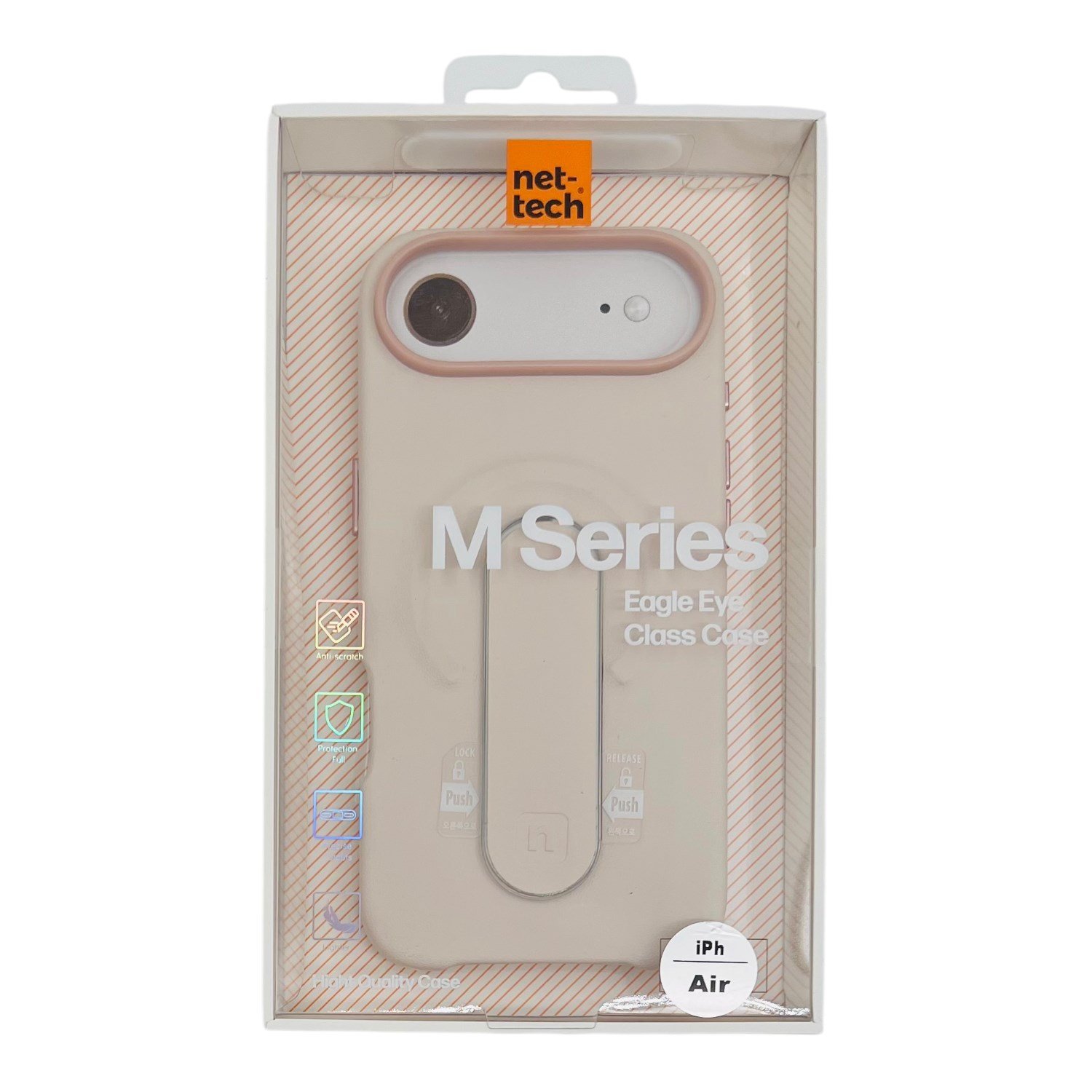 Nettech Apple iPhone 17 Air Uyumlu NT-N095 Arka Koruma Kılıf NT-114966