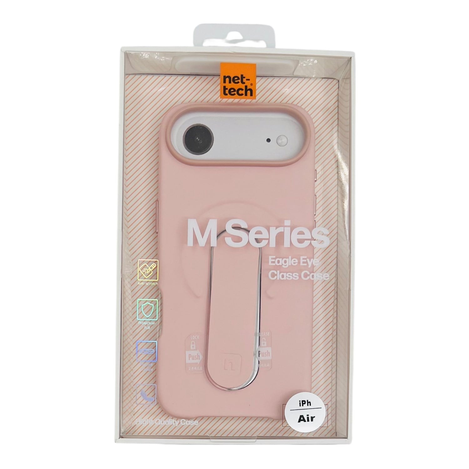 Nettech Apple iPhone 17 Air Uyumlu NT-N095 Arka Koruma Kılıf NT-114966