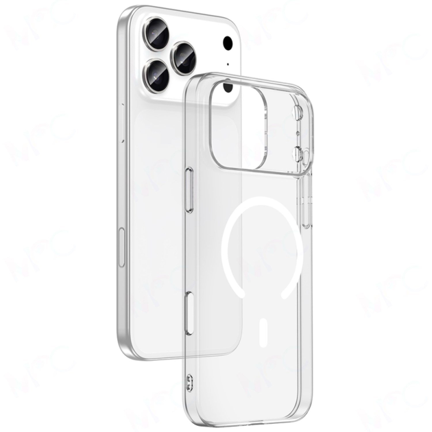 Nettech Apple iPhone 17 Pro Max Uyumlu NT-N096 Arka Koruma Kılıf NT-114997