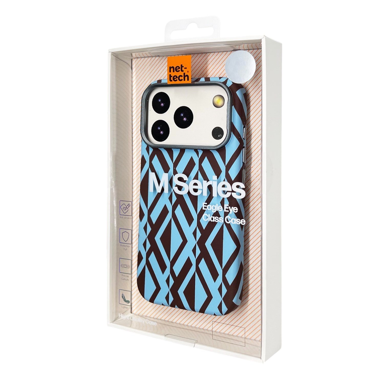 Nettech Apple iPhone 17 Pro Uyumlu NT-N084 Arka Koruma Kılıf NT-114216