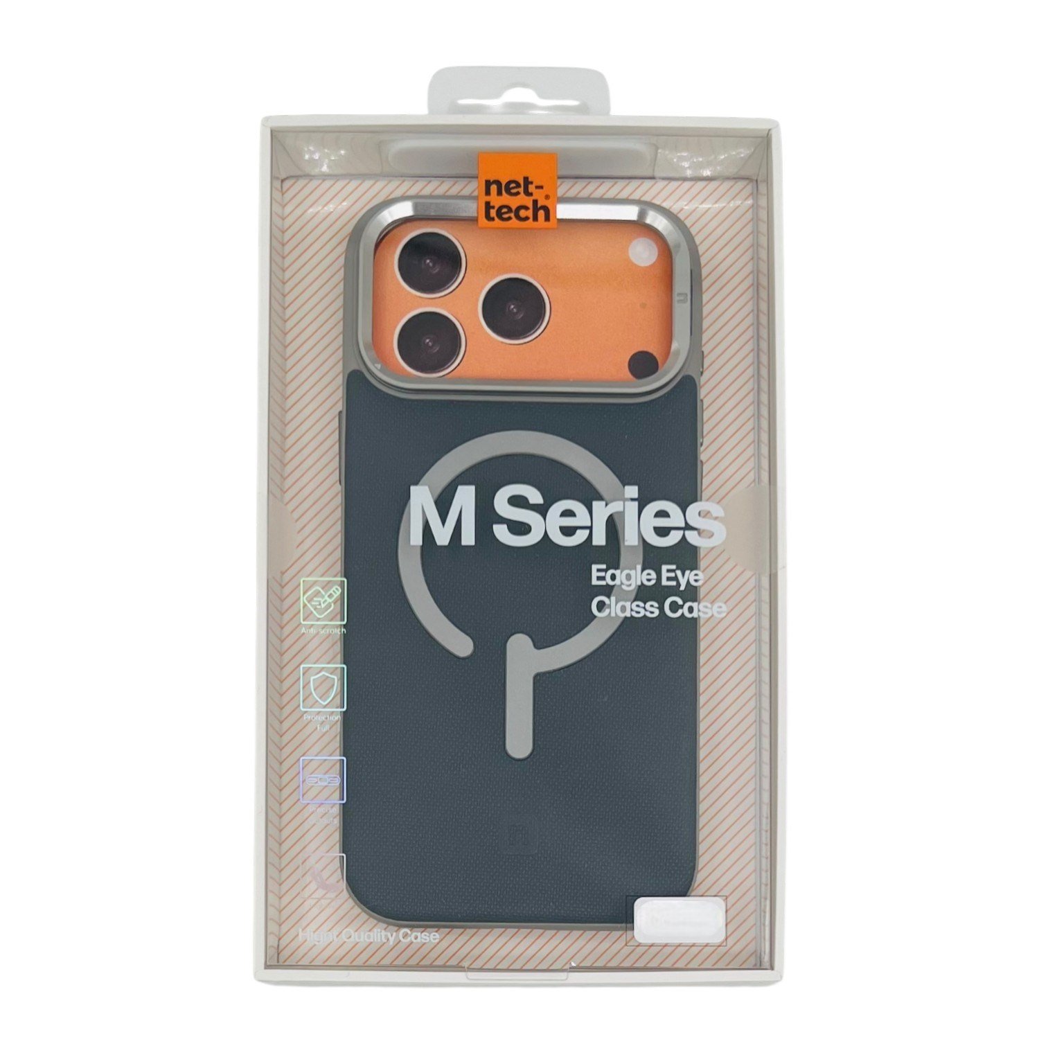 Nettech Apple iPhone 17 Pro Uyumlu NT-N077 Arka Koruma Kılıf NT-114835