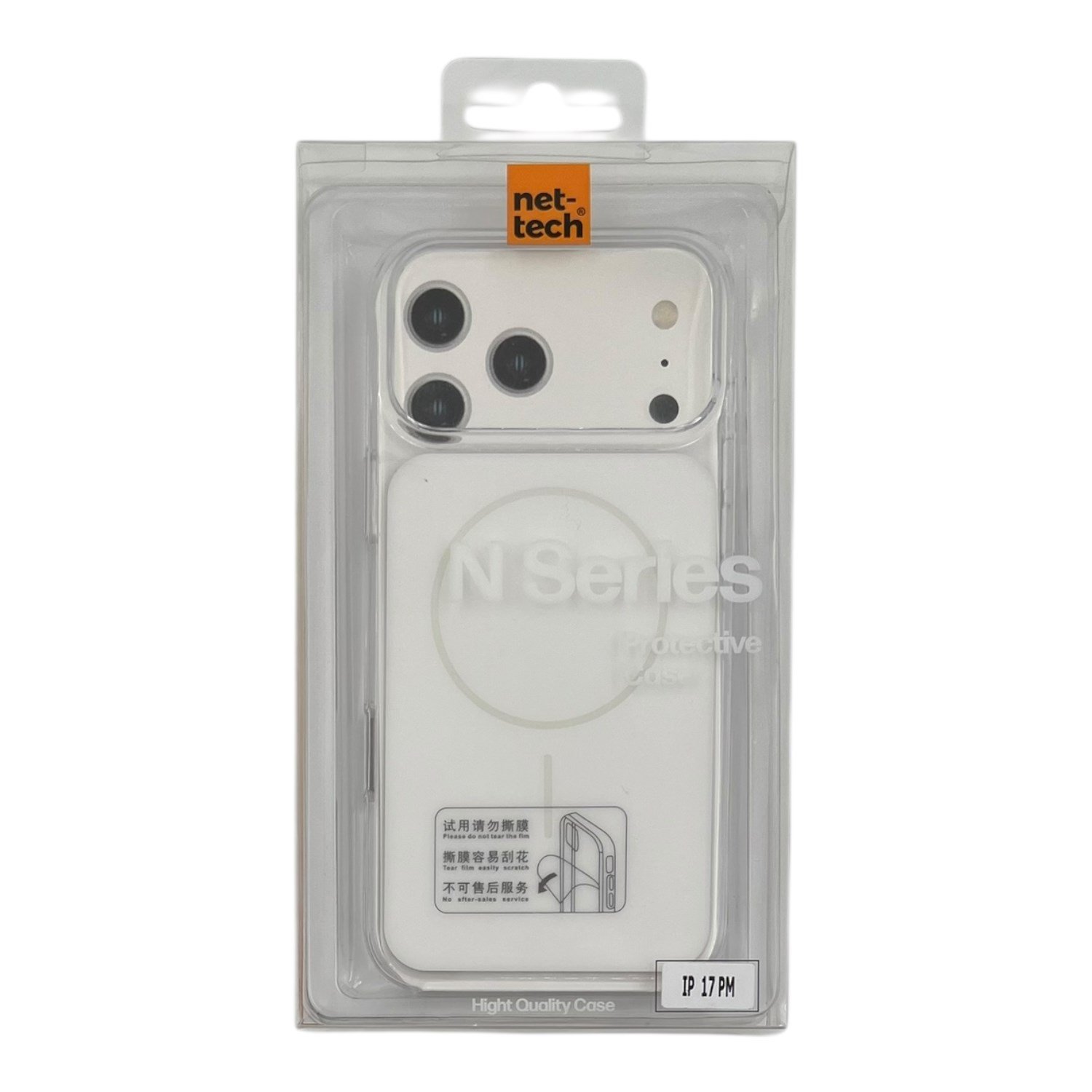 Nettech Apple iPhone 17 Pro Uyumlu NT-N104 Arka Koruma Kılıf NT-115735