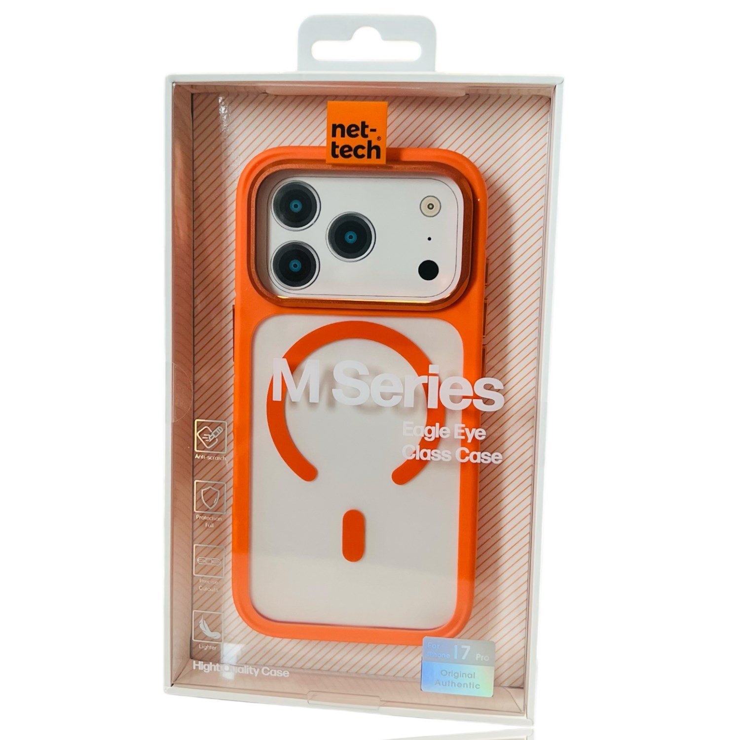 Nettech Apple iPhone 17 Pro Uyumlu NT-N092 Arka Koruma Kılıf NT-114895
